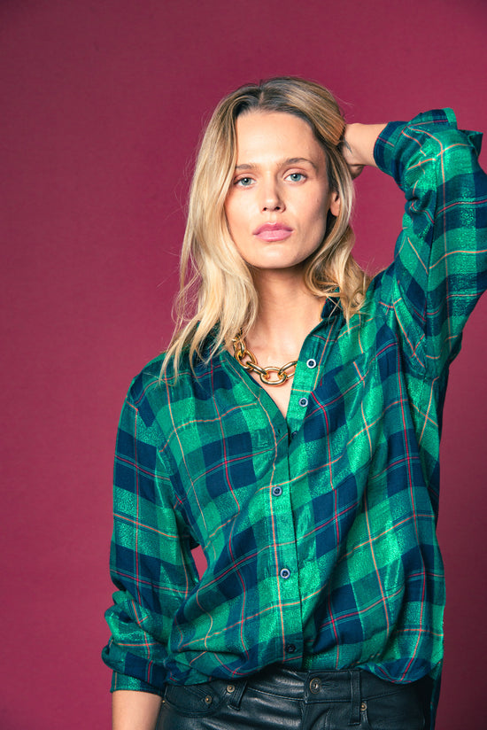 The Boyfriend Shirt in Plaid