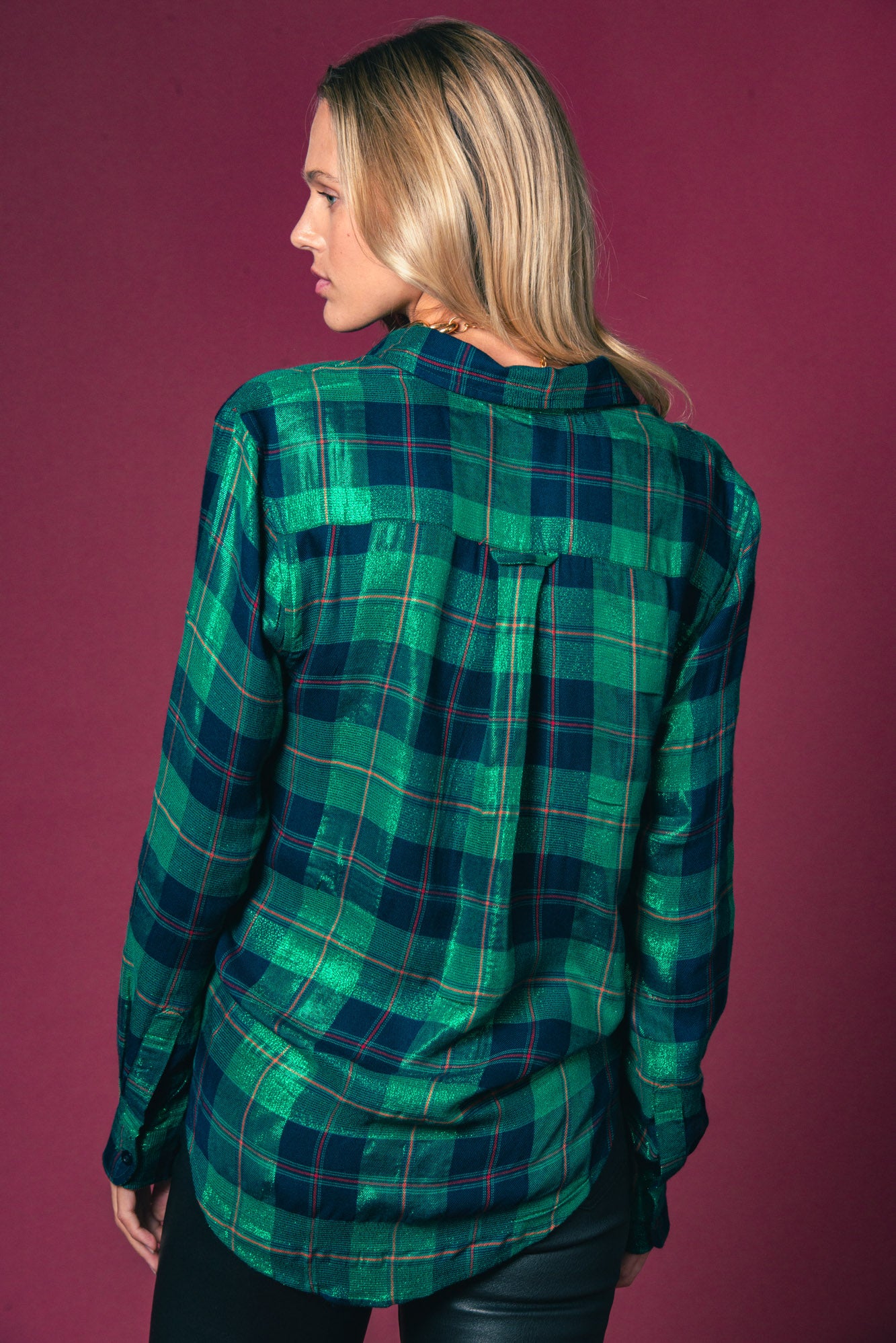 The Boyfriend Shirt in Plaid