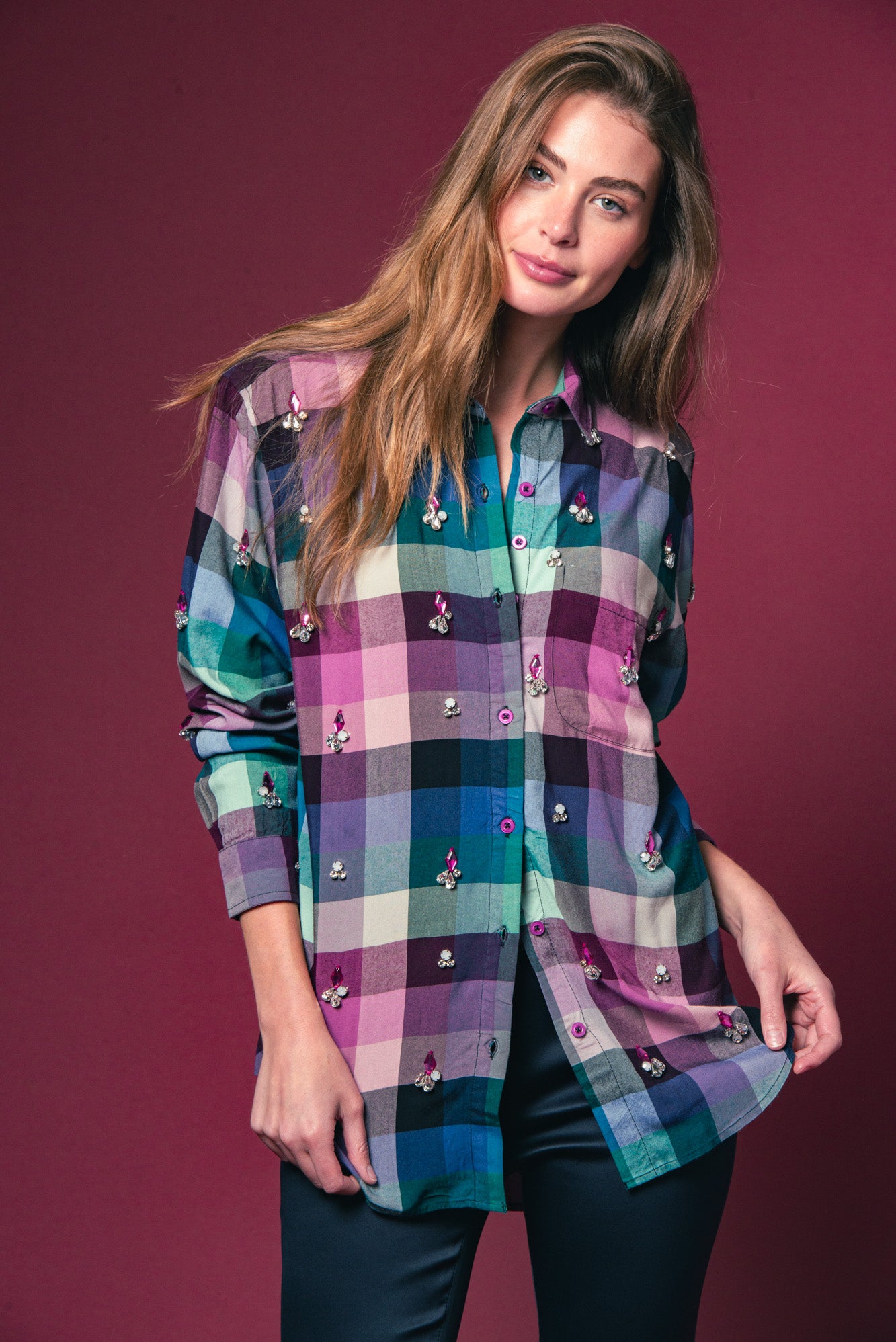 The Boyfriend Shirt in Plaid