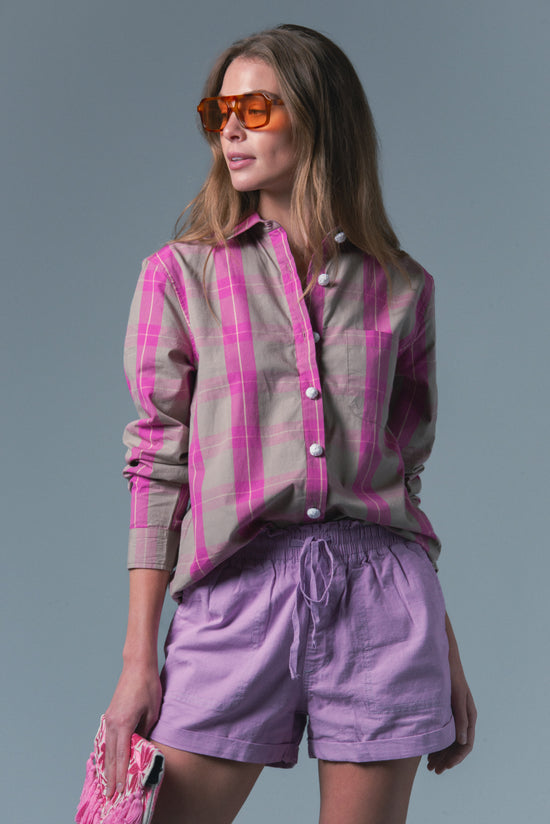 The Boyfriend Shirt in Plaid