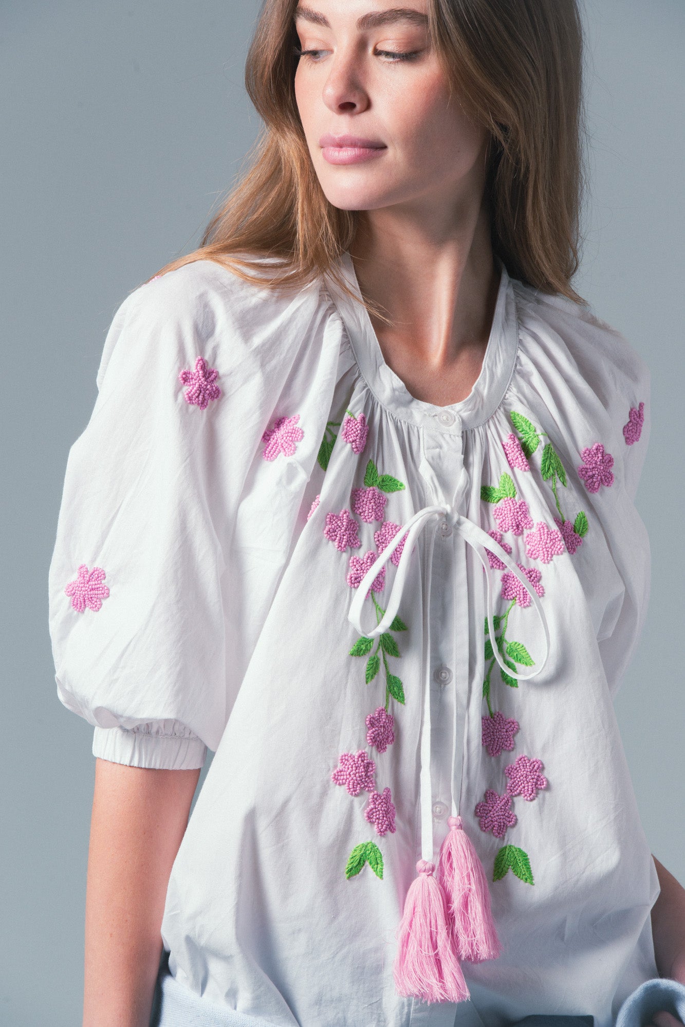 The 3/4 Sleeve Minka Shirt