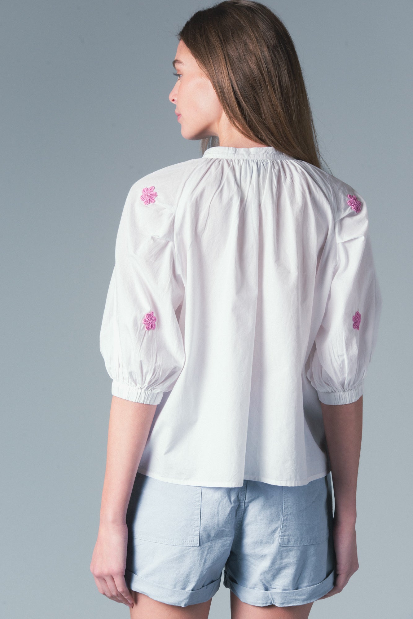 The 3/4 Sleeve Minka Shirt