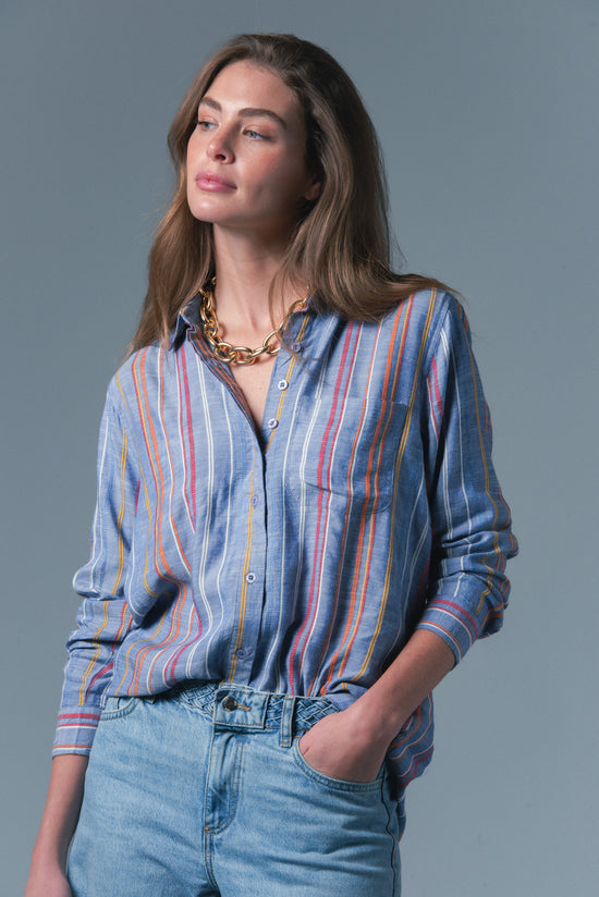 The Boyfriend Shirt in Stripe