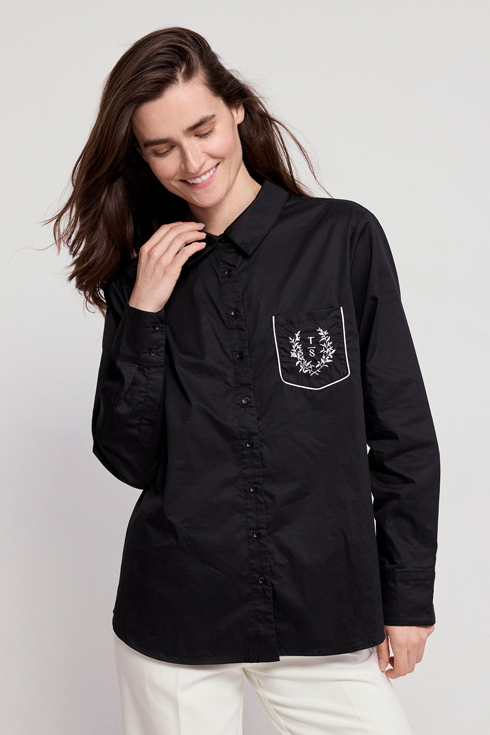 The Crest Boyfriend Shirt