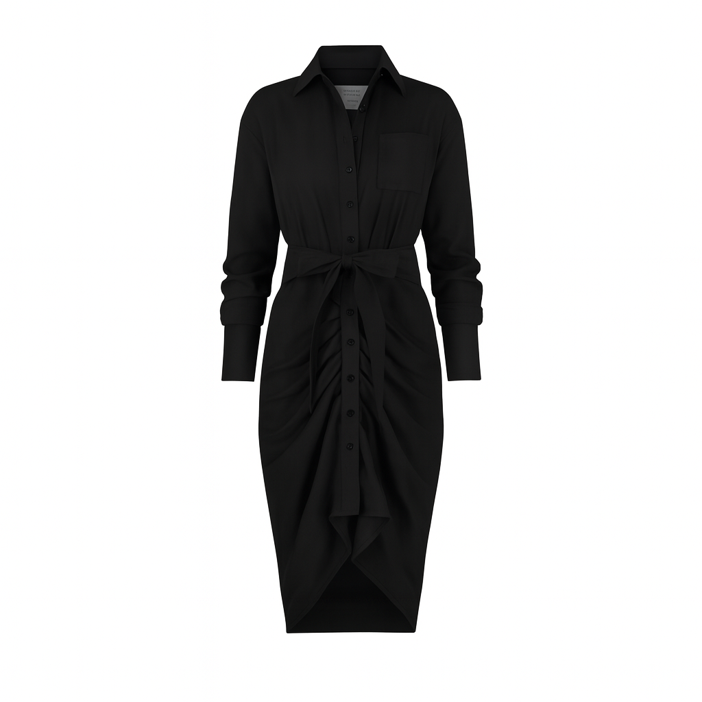 The Wrap Front Dress