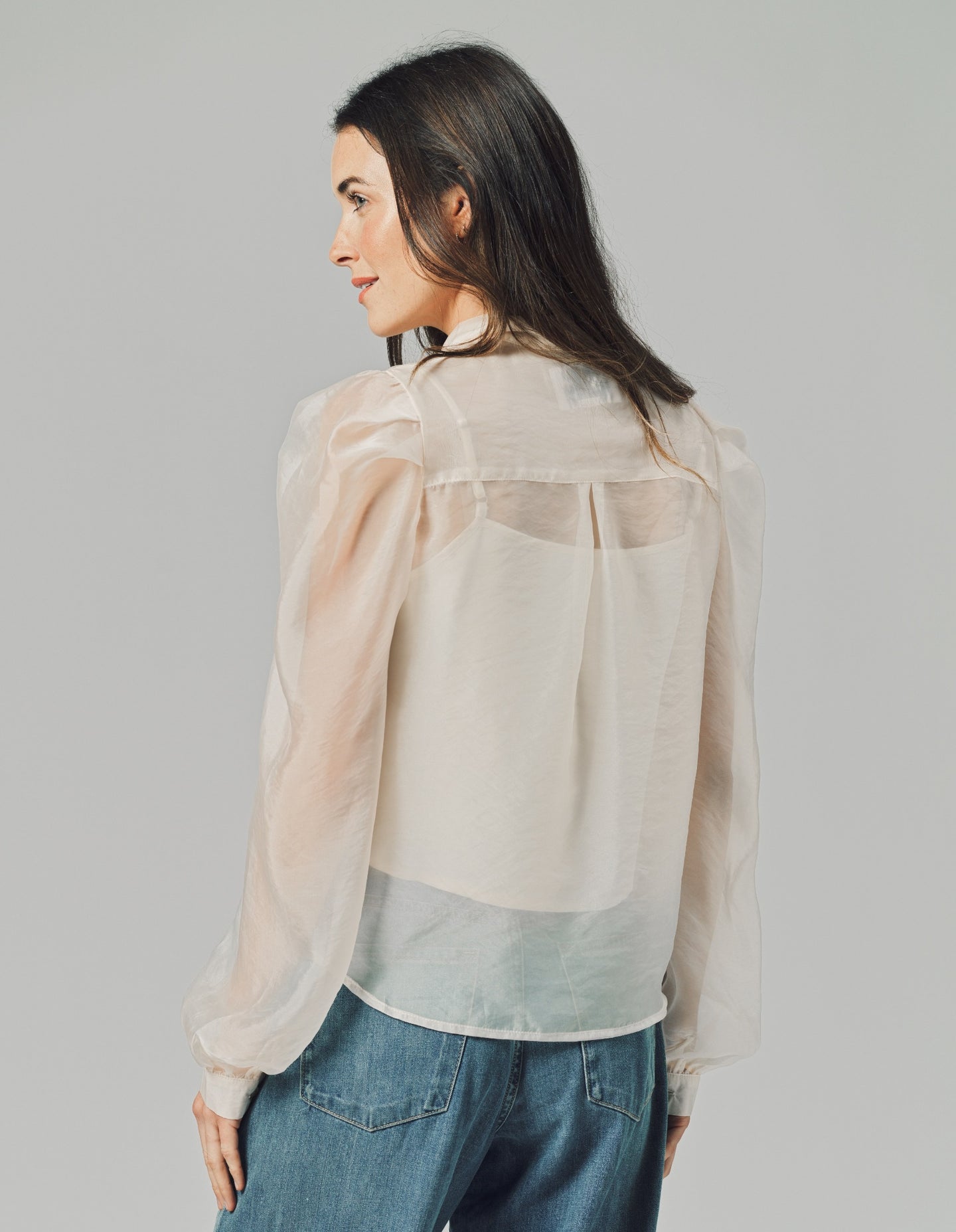 The Long Sleeve French Bow Shirt