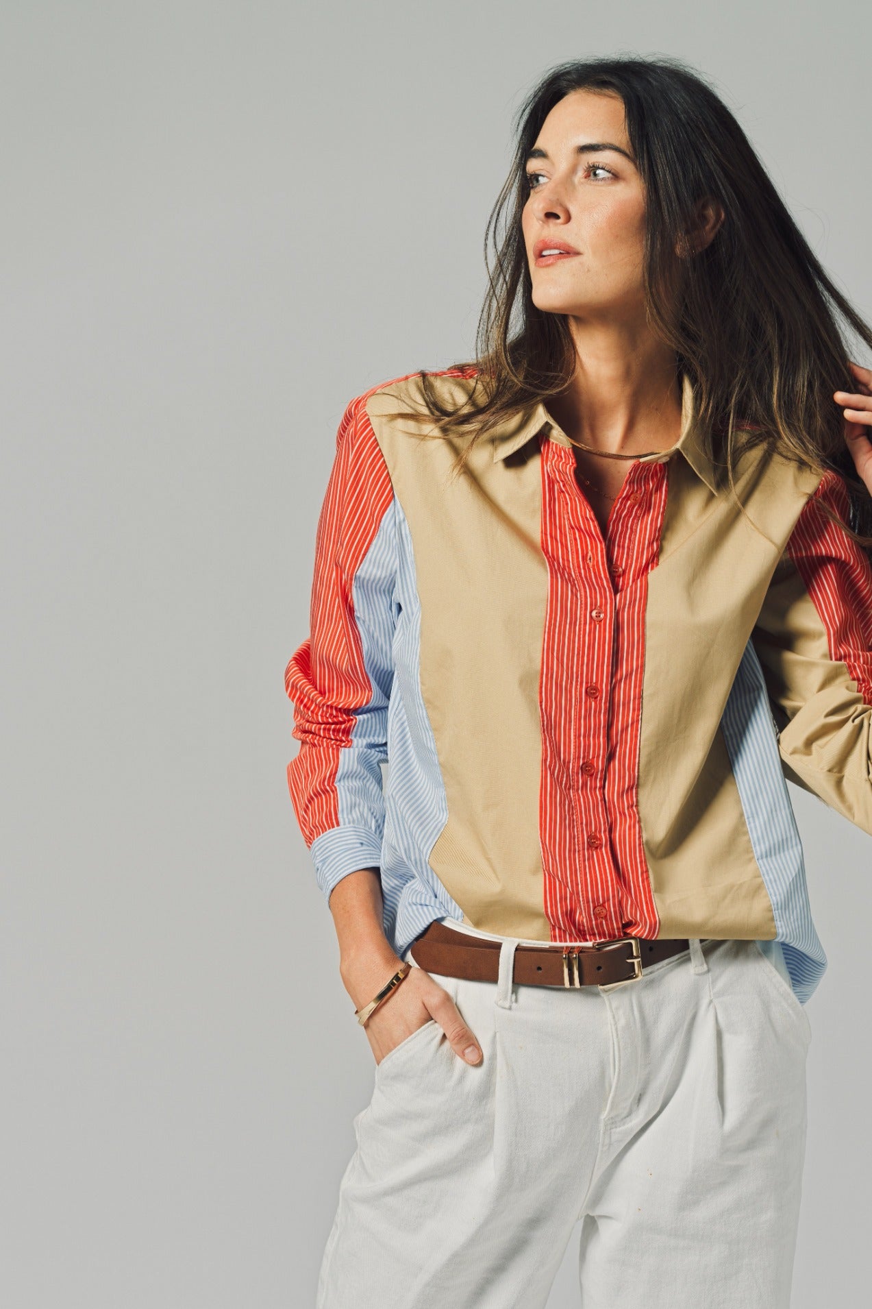 The Boyfriend Shirt in Stripe