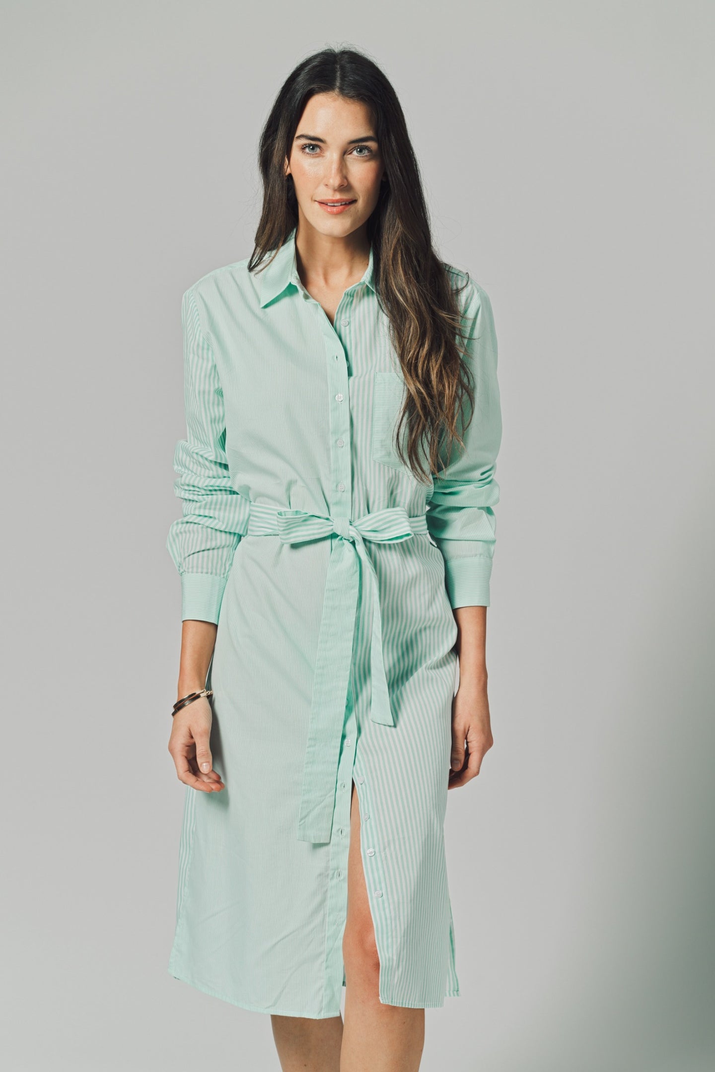 The Long Sleeve Midi Dress – The Shirt