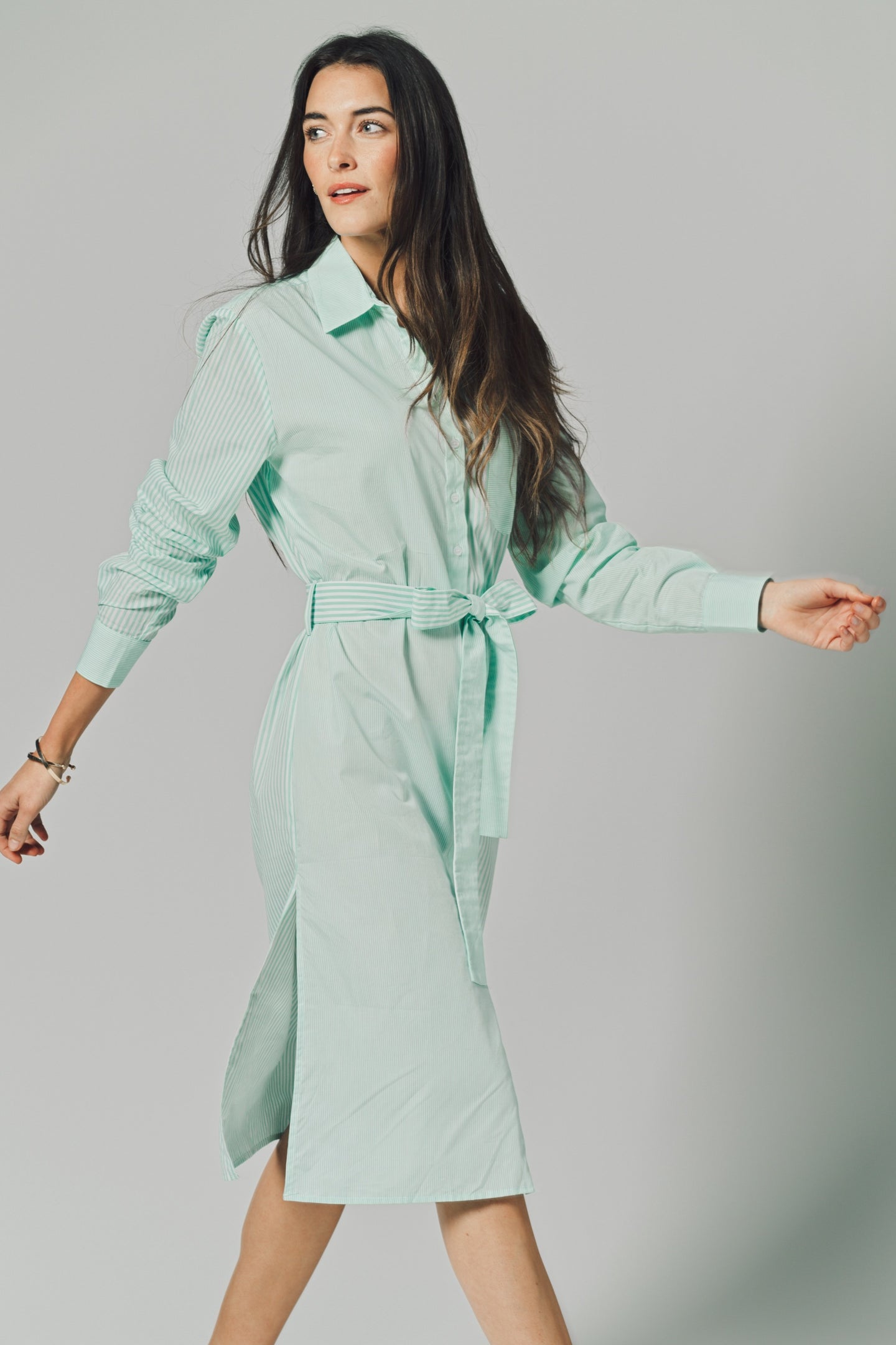 The Long Sleeve Midi Dress
