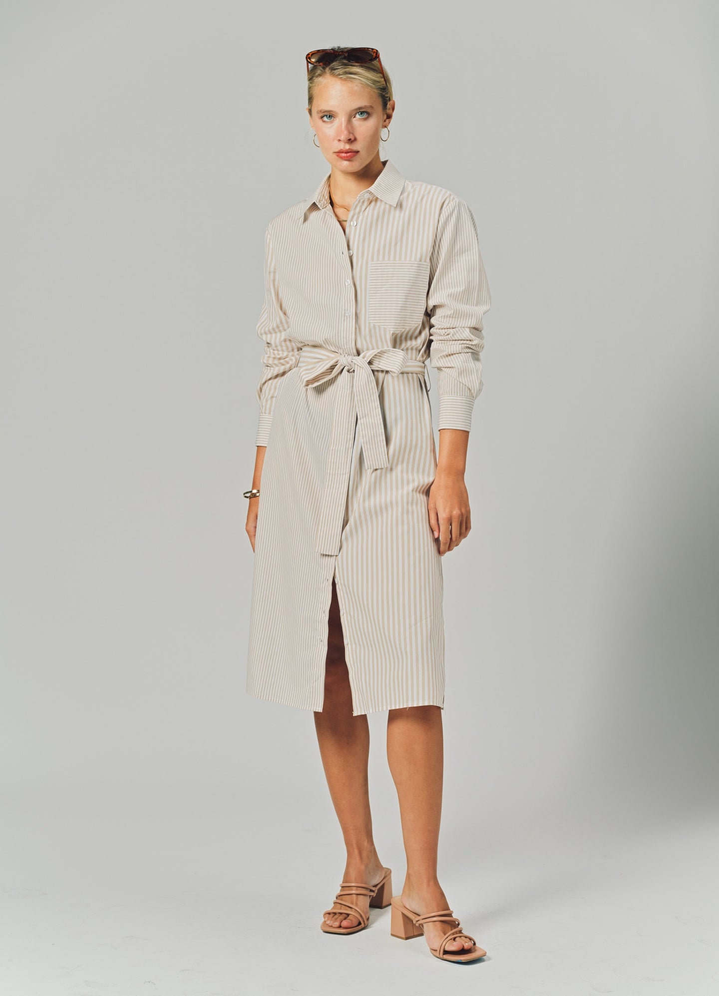 The Long Sleeve Midi Dress