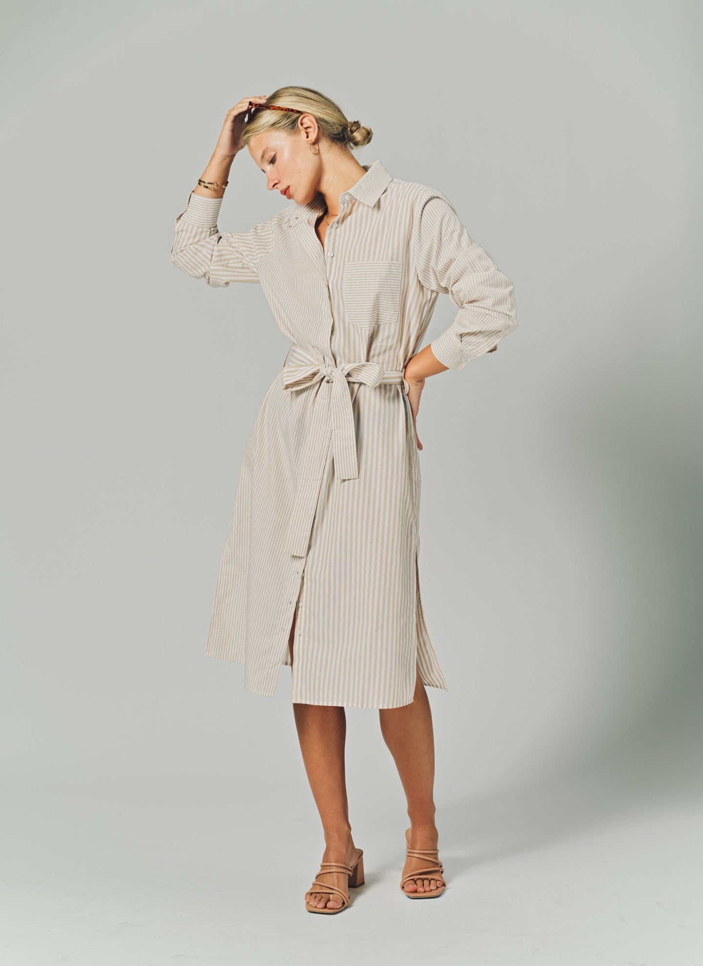 The Long Sleeve Midi Dress