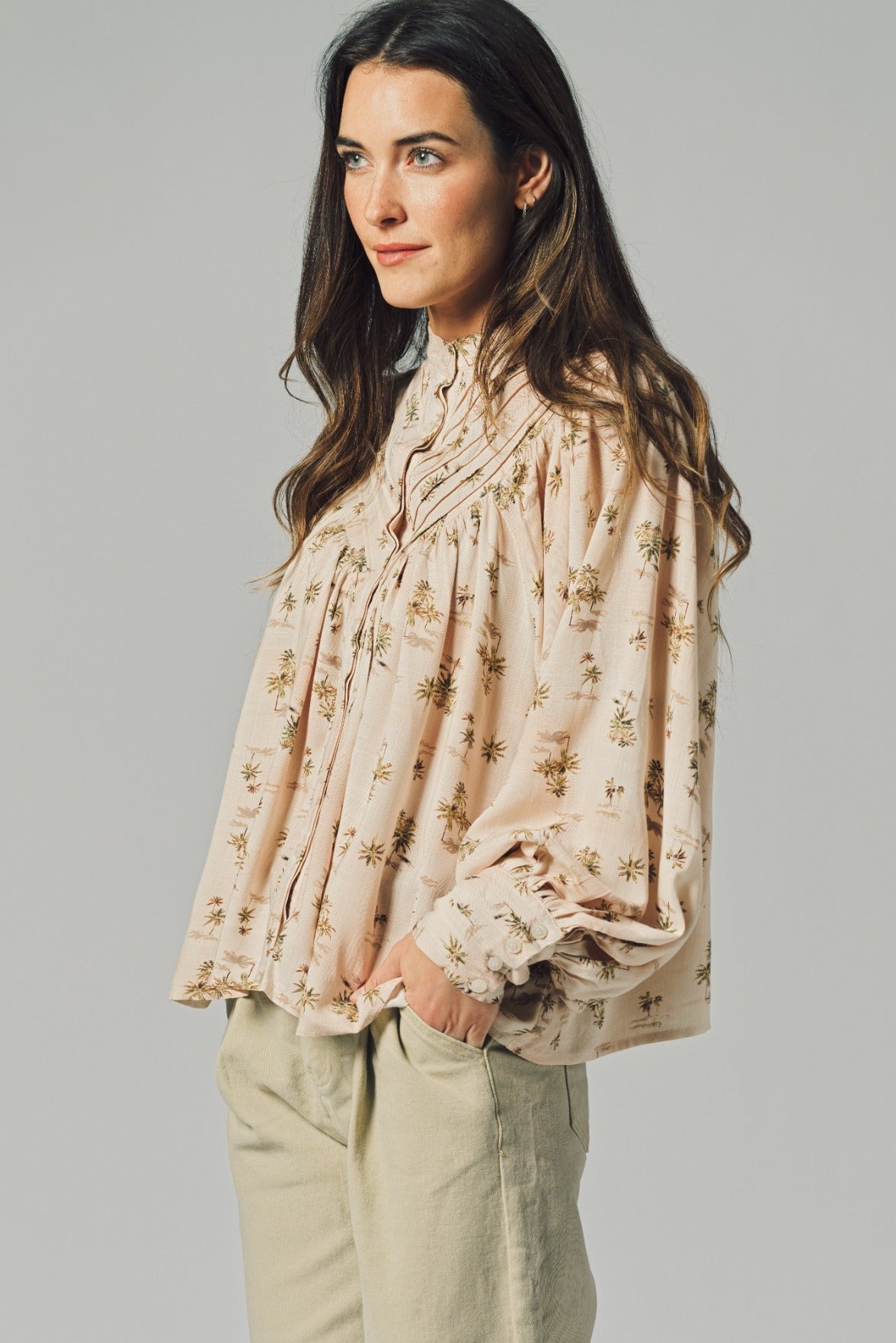 The Shiv Ruffled Shirt