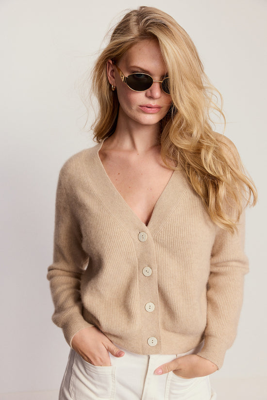 The Cashmere V-Neck Sweater