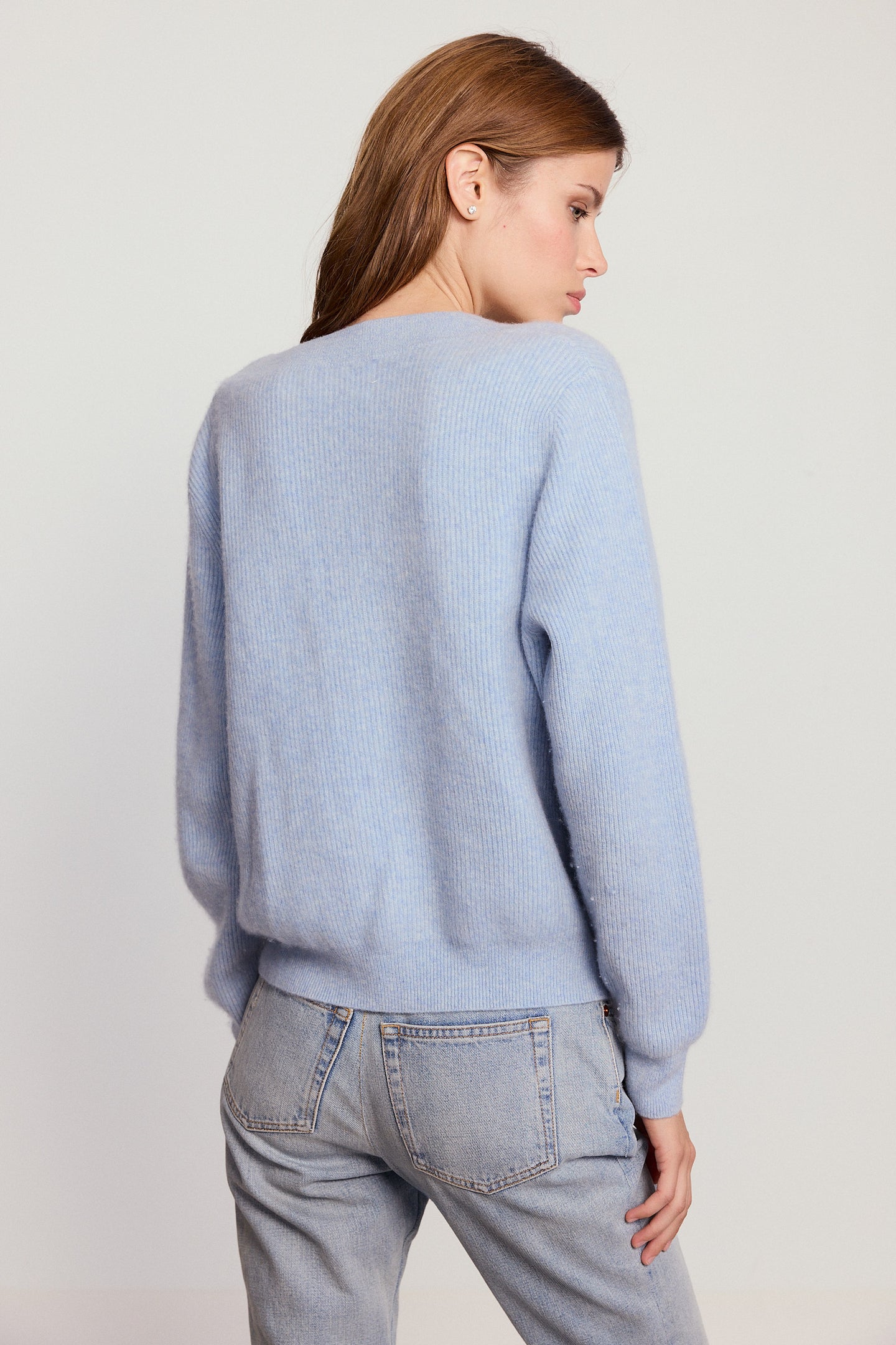 The Cashmere V-Neck Sweater