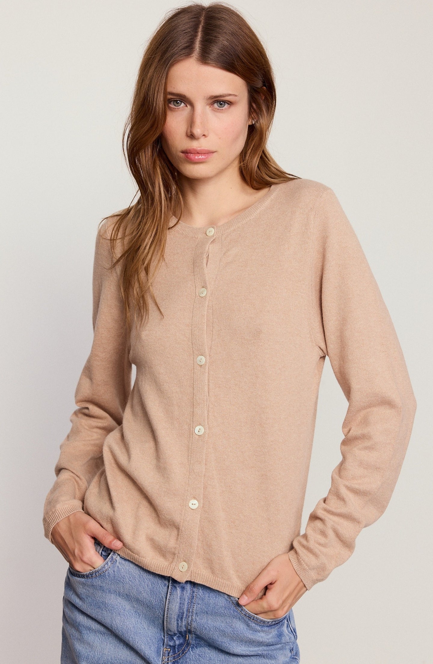 The Crewneck Cotton Cashmere Sweater