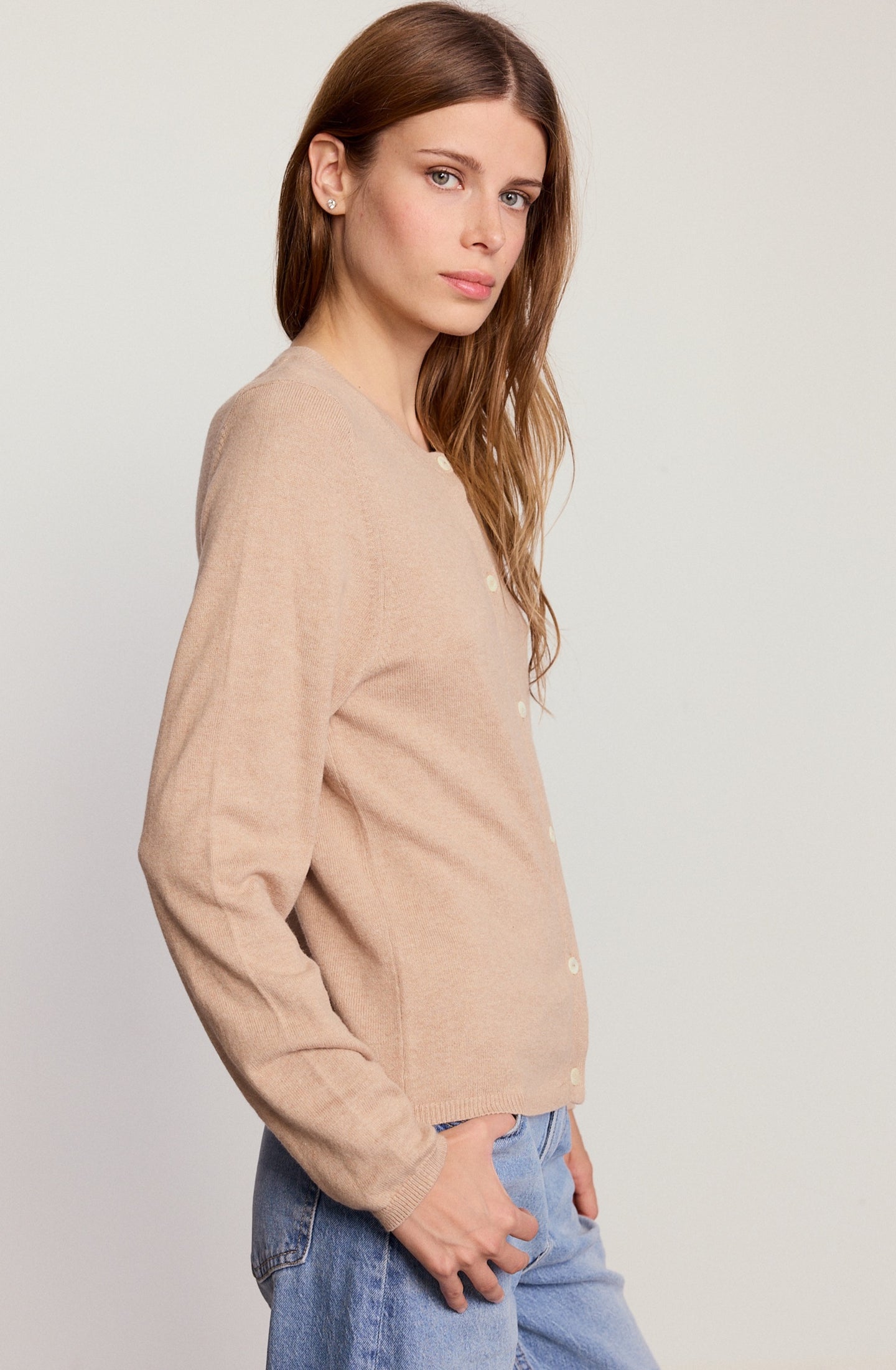 The Crewneck Cotton Cashmere Sweater