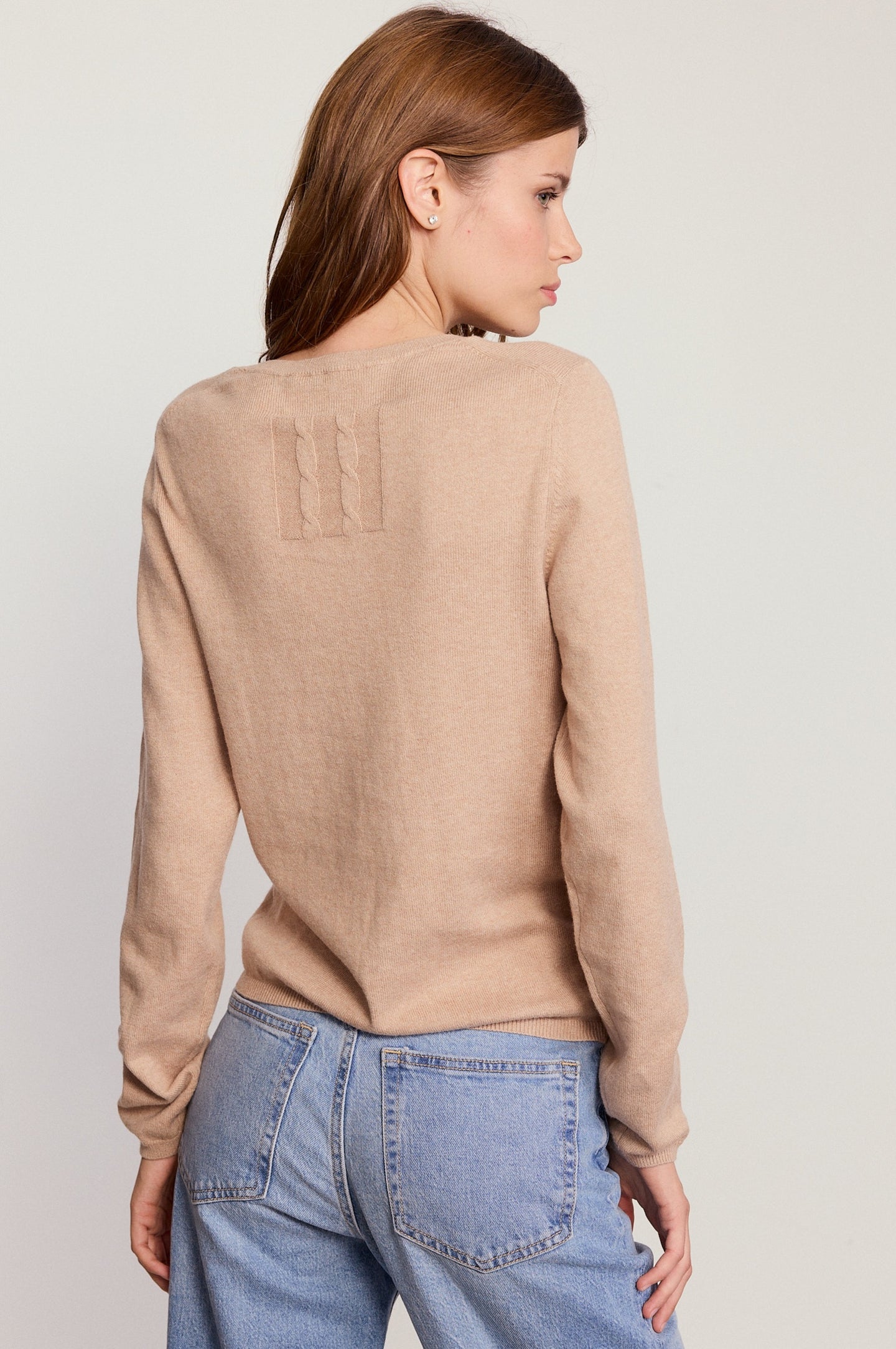 The Crewneck Cotton Cashmere Sweater