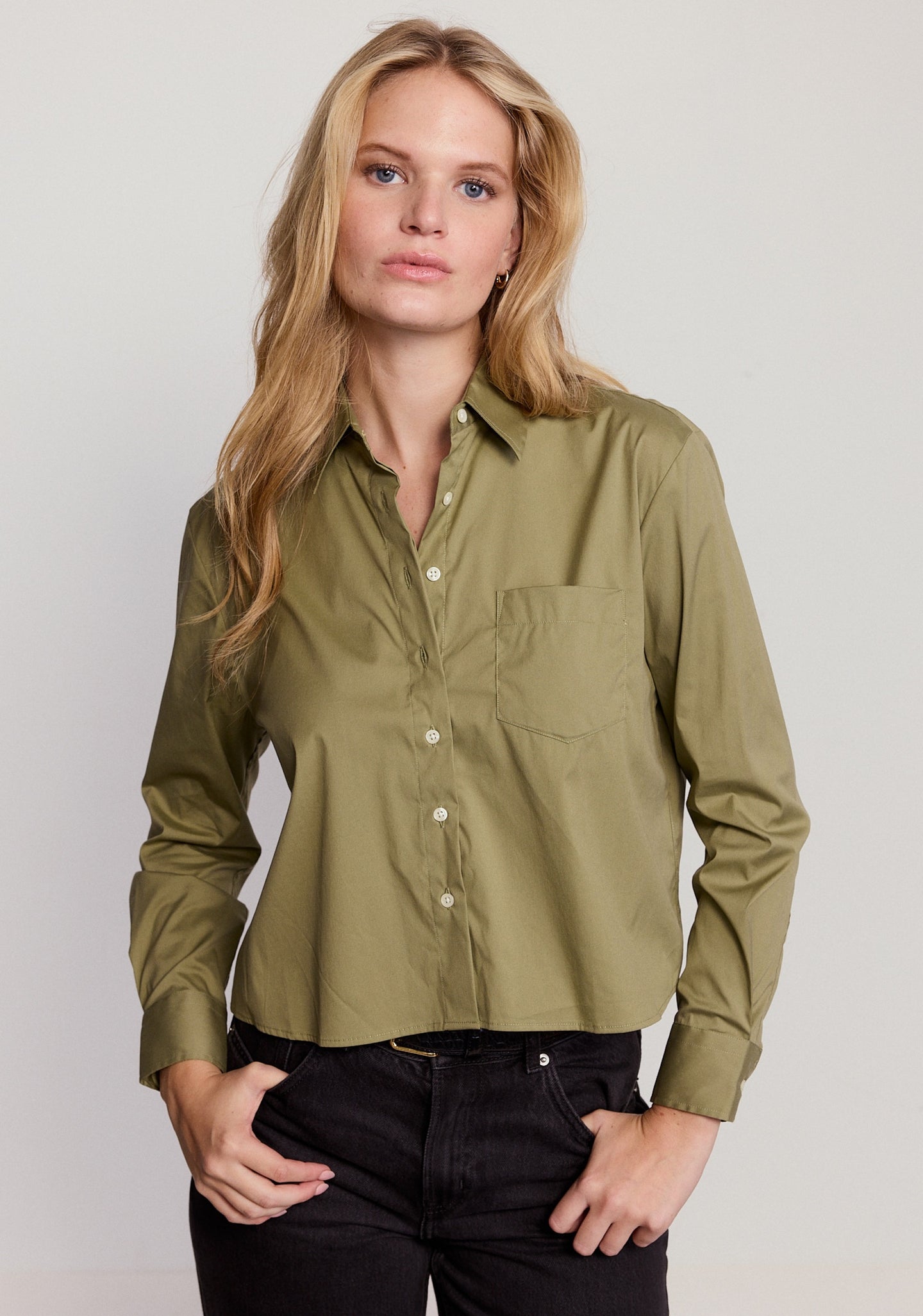 The Long Sleeve Boxy Crop