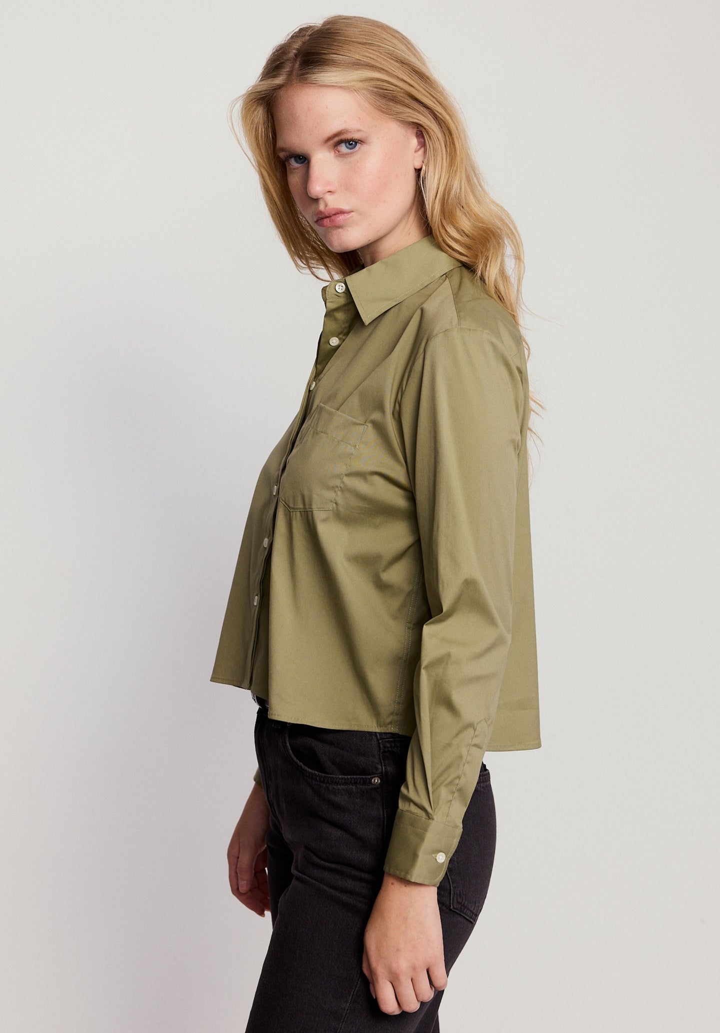 The Long Sleeve Boxy Crop