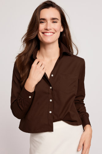 The Long Sleeve Boxy Crop