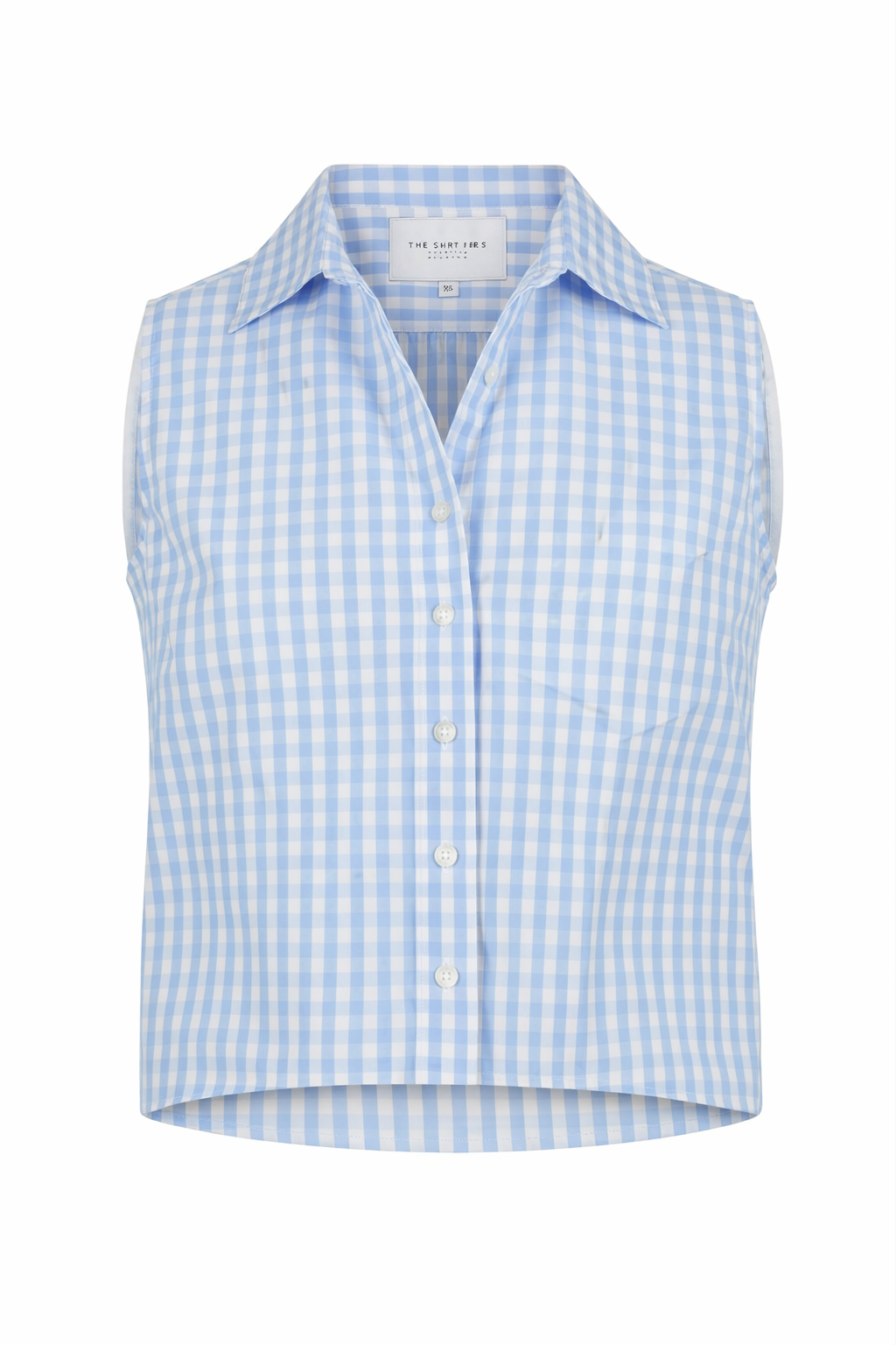The Boxy Cropped Sleeveless Shirt