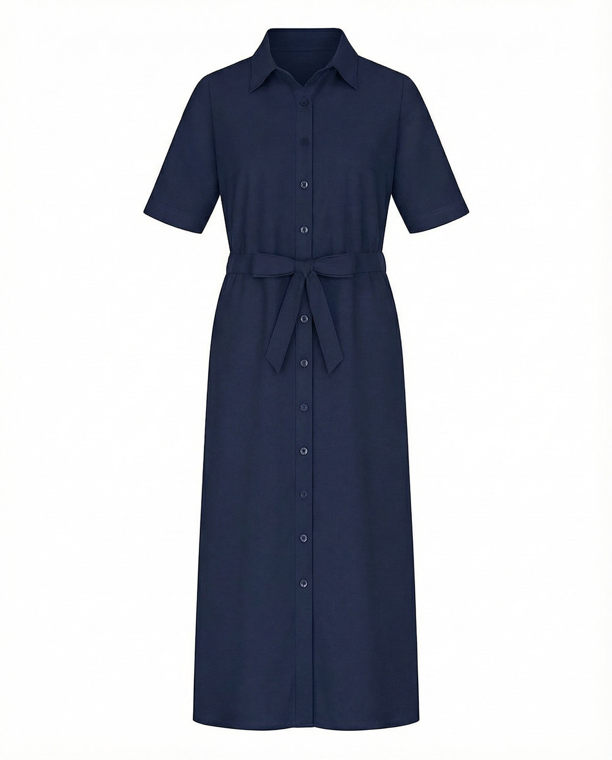 The Short Sleeve Midi Dress