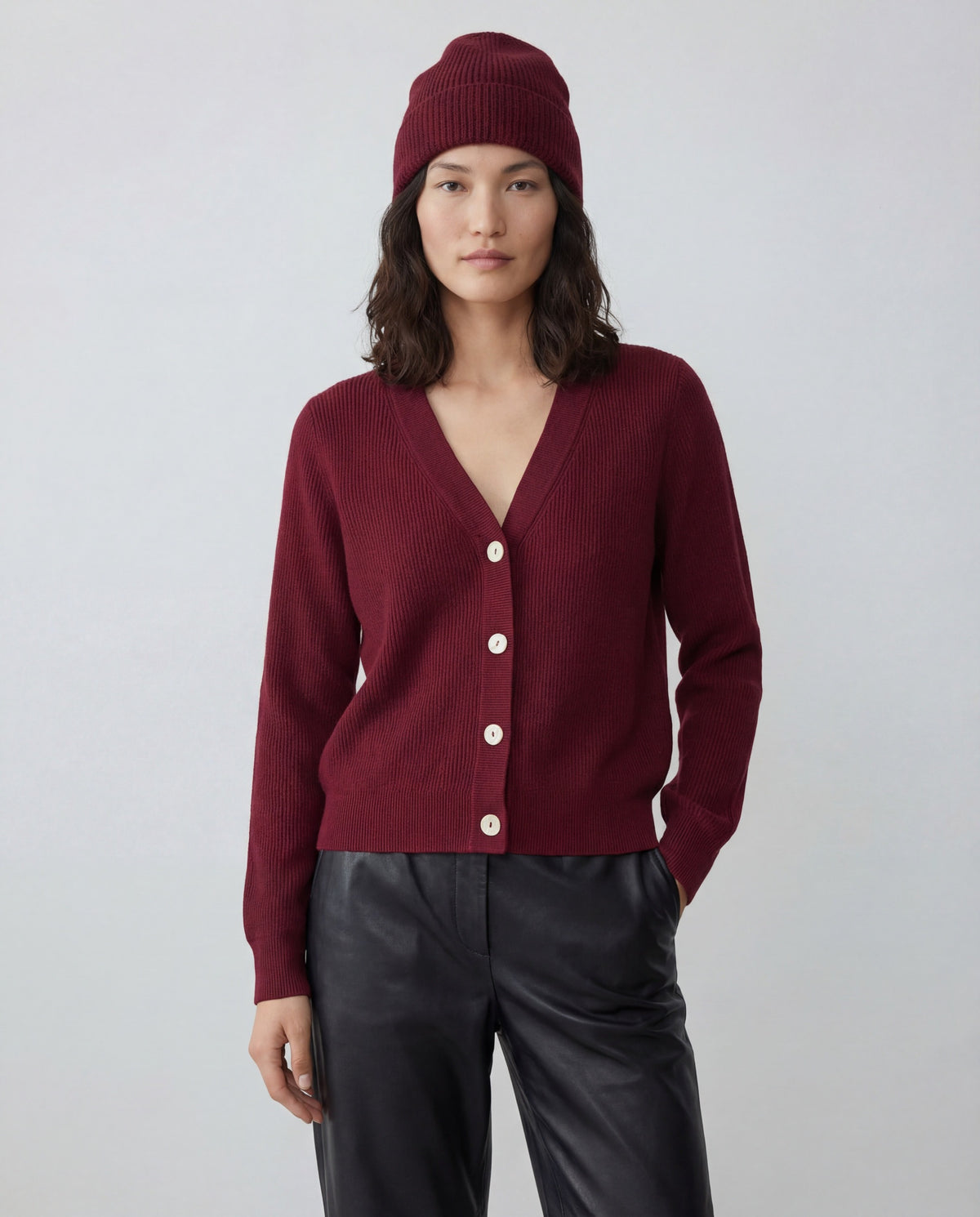 The Cashmere V-Neck Sweater