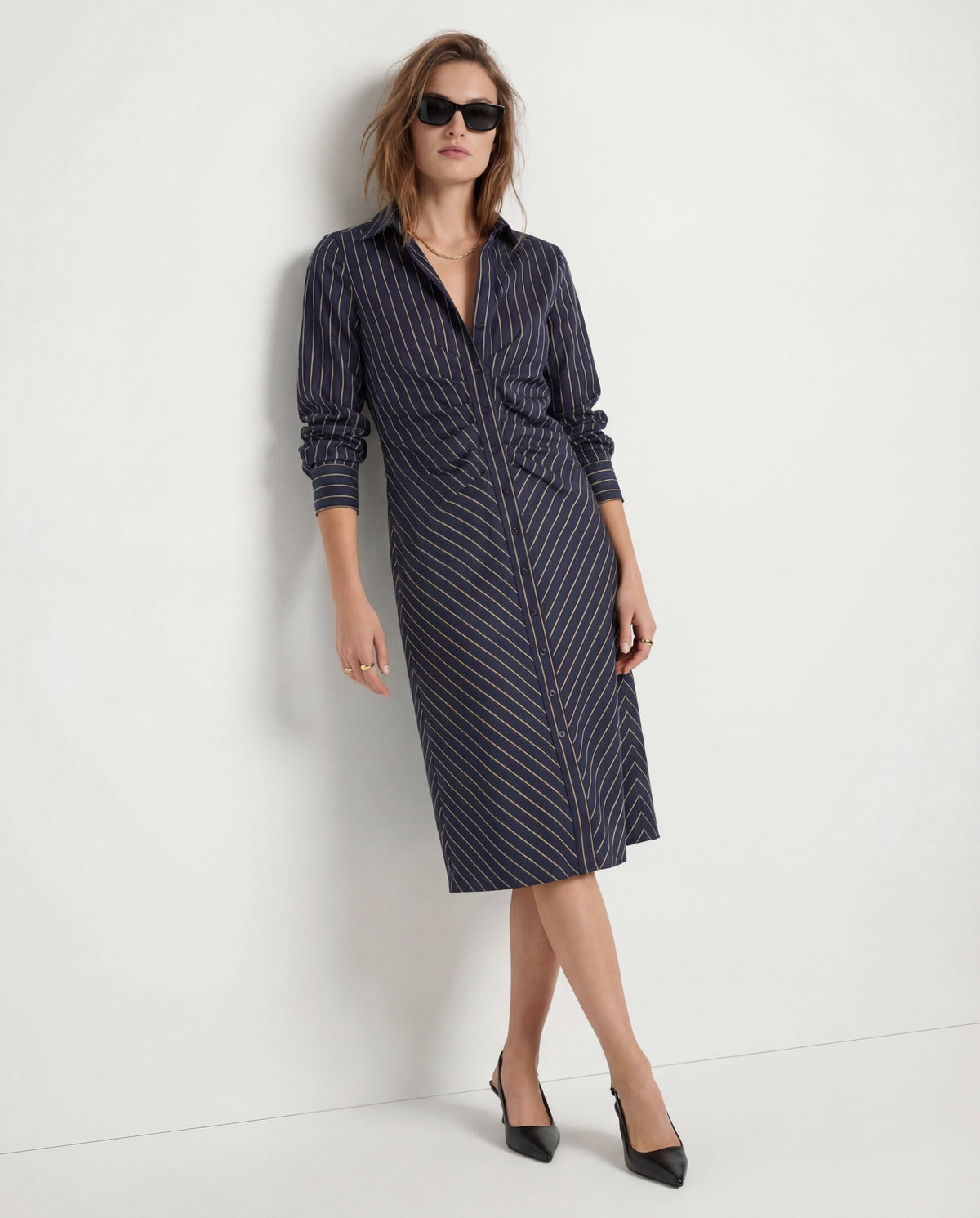 The Zaria Shirtdress