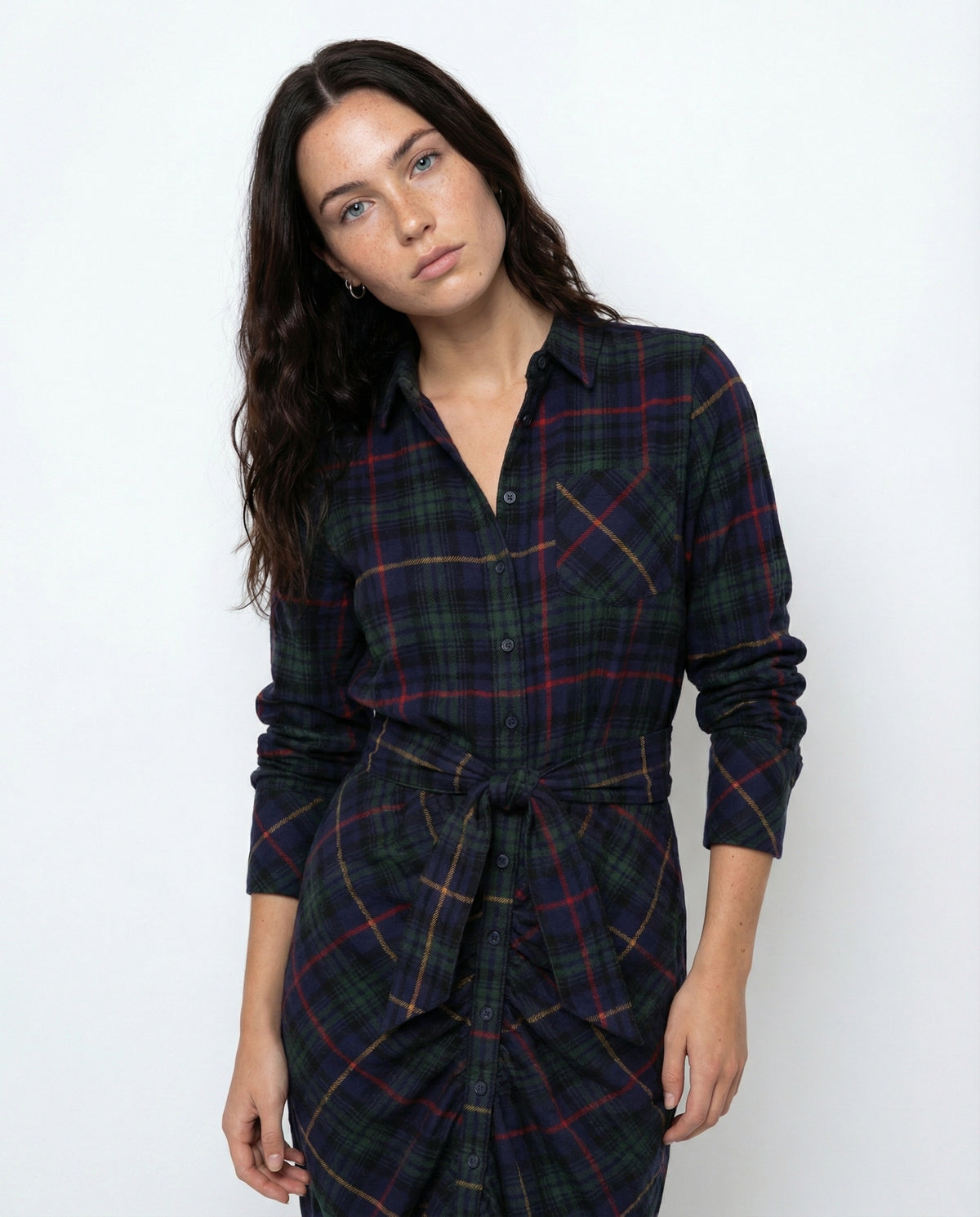 The Wrap Front Dress