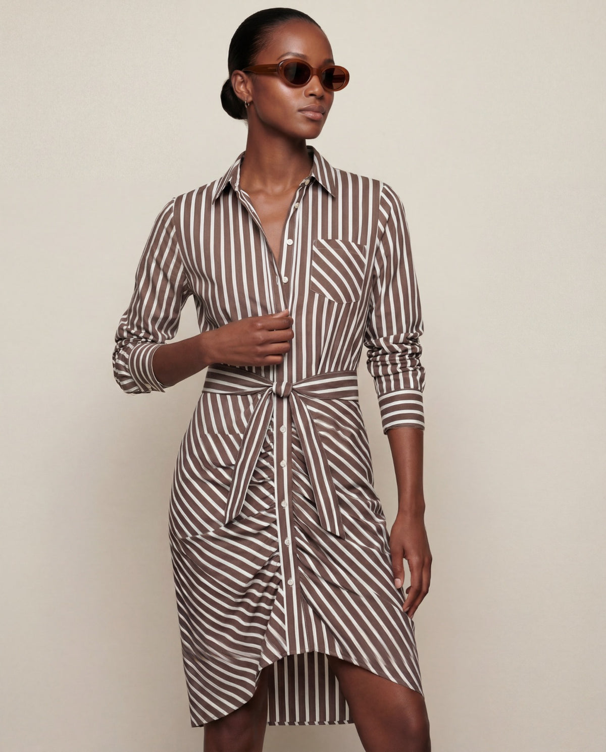 The Wrap Front Dress