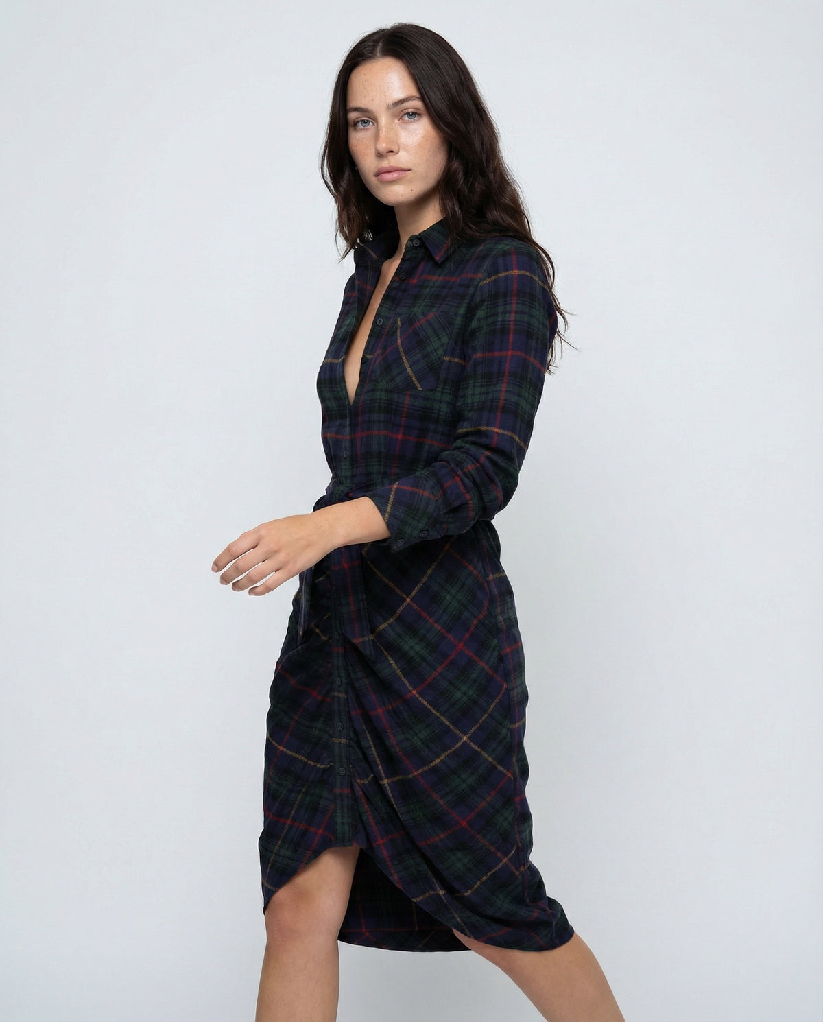 The Wrap Front Dress