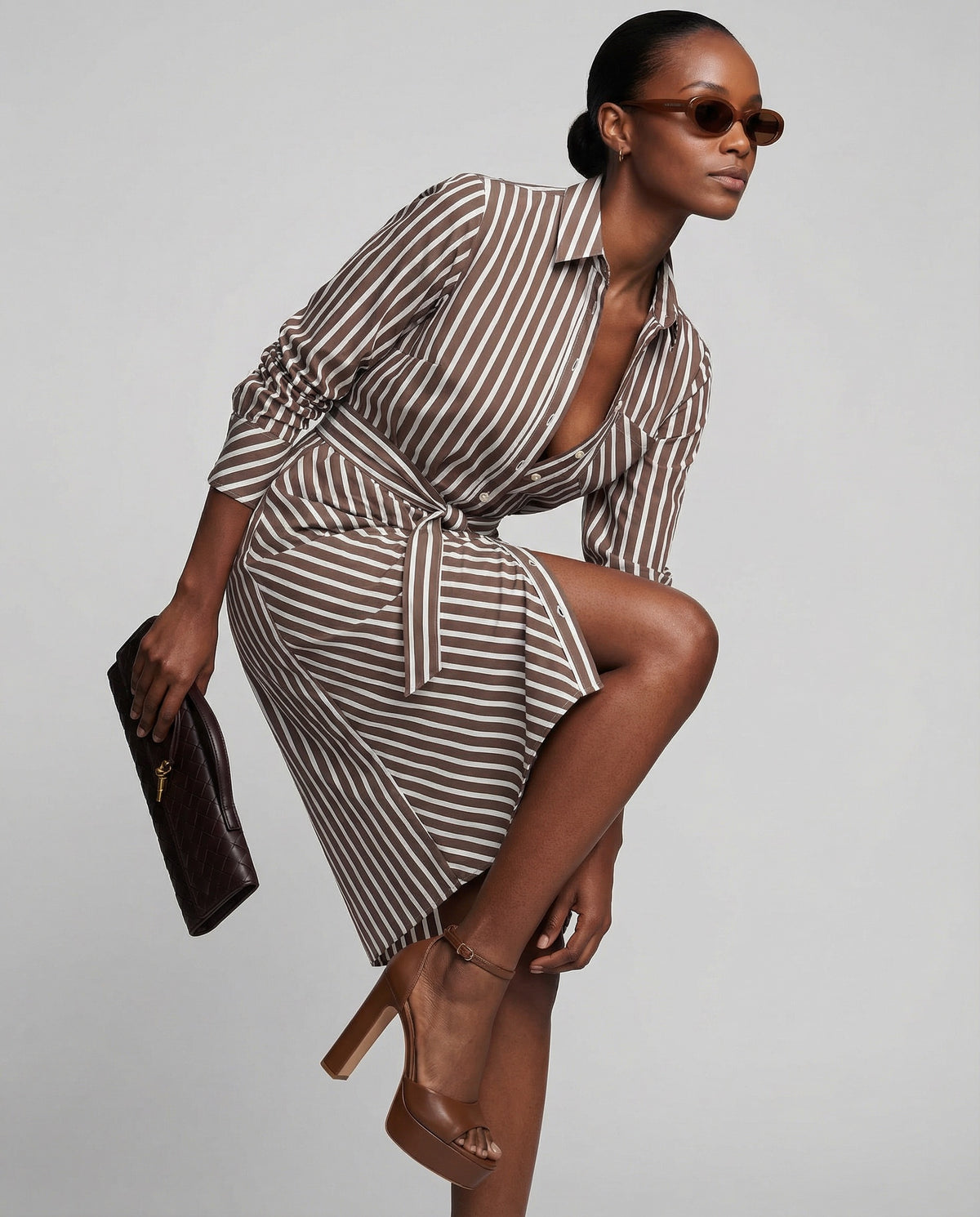 The Wrap Front Dress