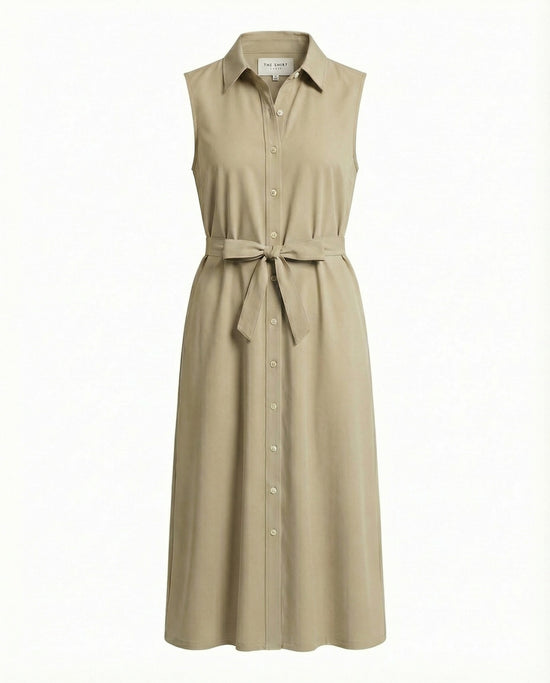 The Sleeveless Midi Dress