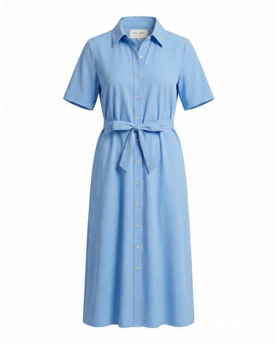 The Short Sleeve Midi Dress