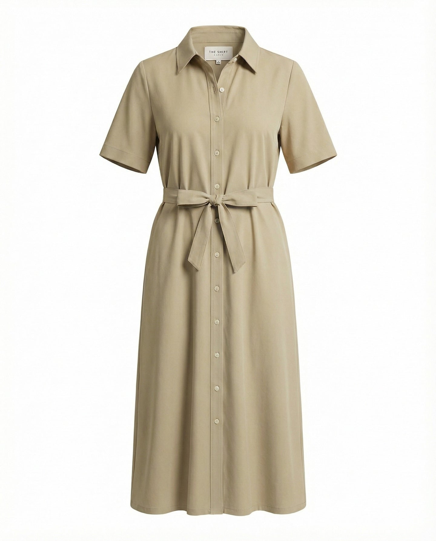 The Short Sleeve Midi Dress
