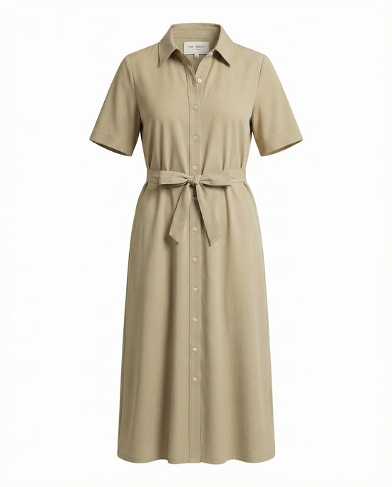 The Short Sleeve Midi Dress