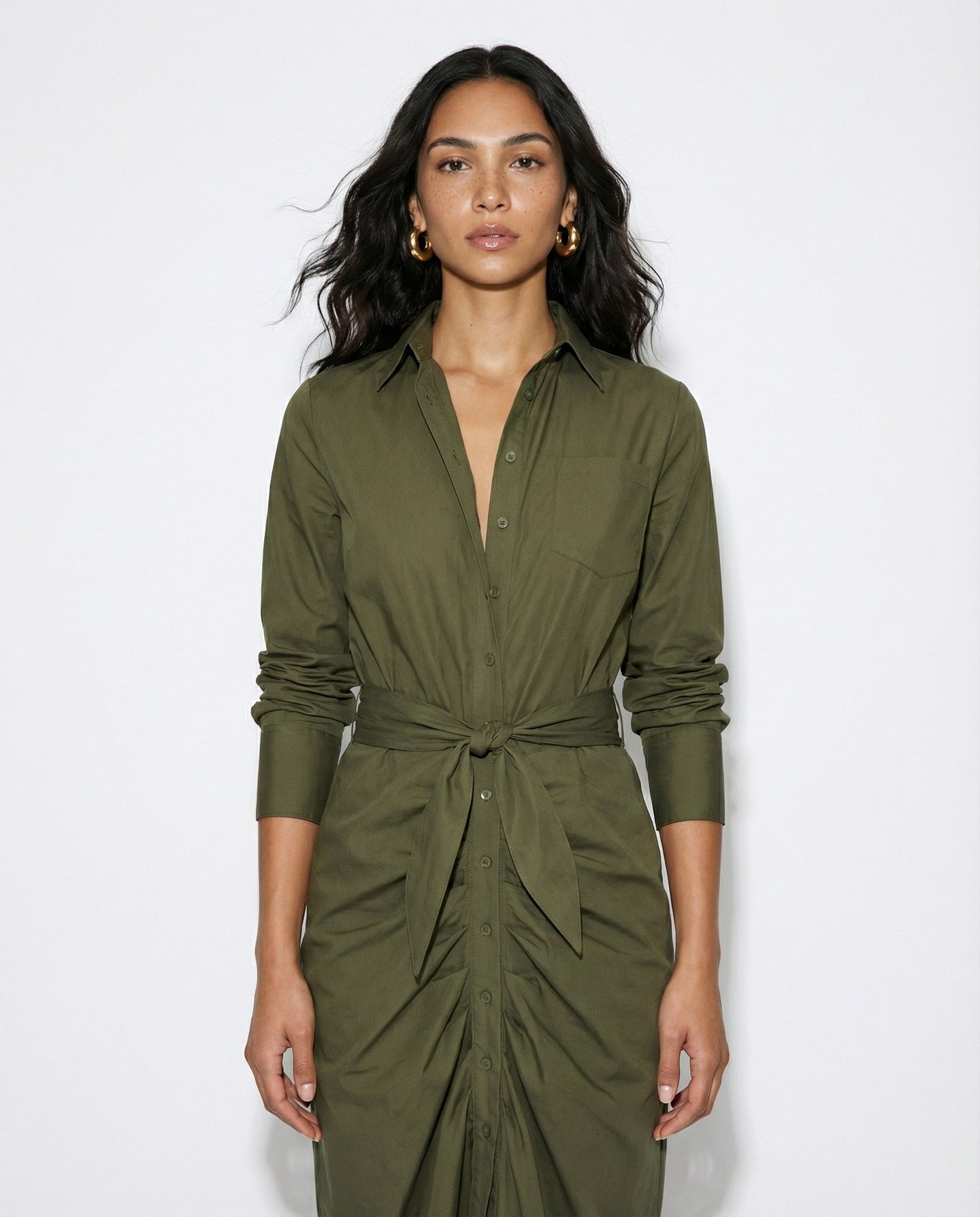 The Wrap Front Dress