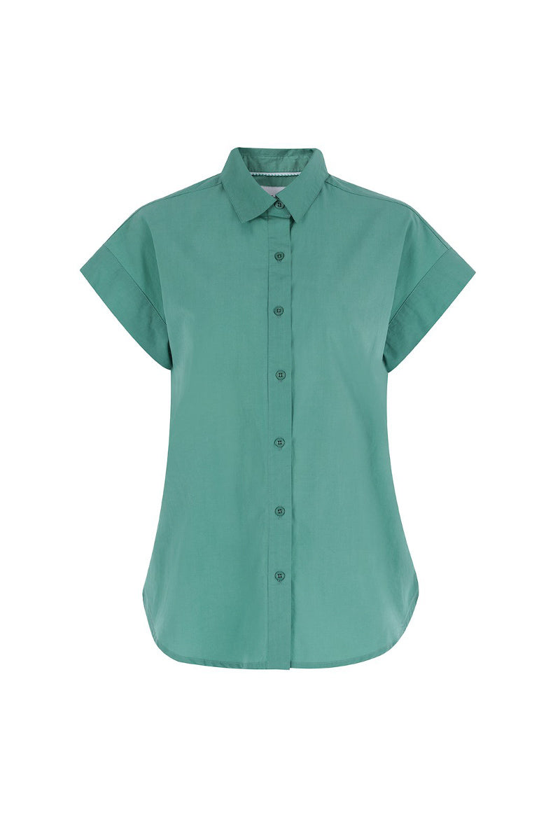 The Short Sleeve Boyfriend Shirt in Cotton