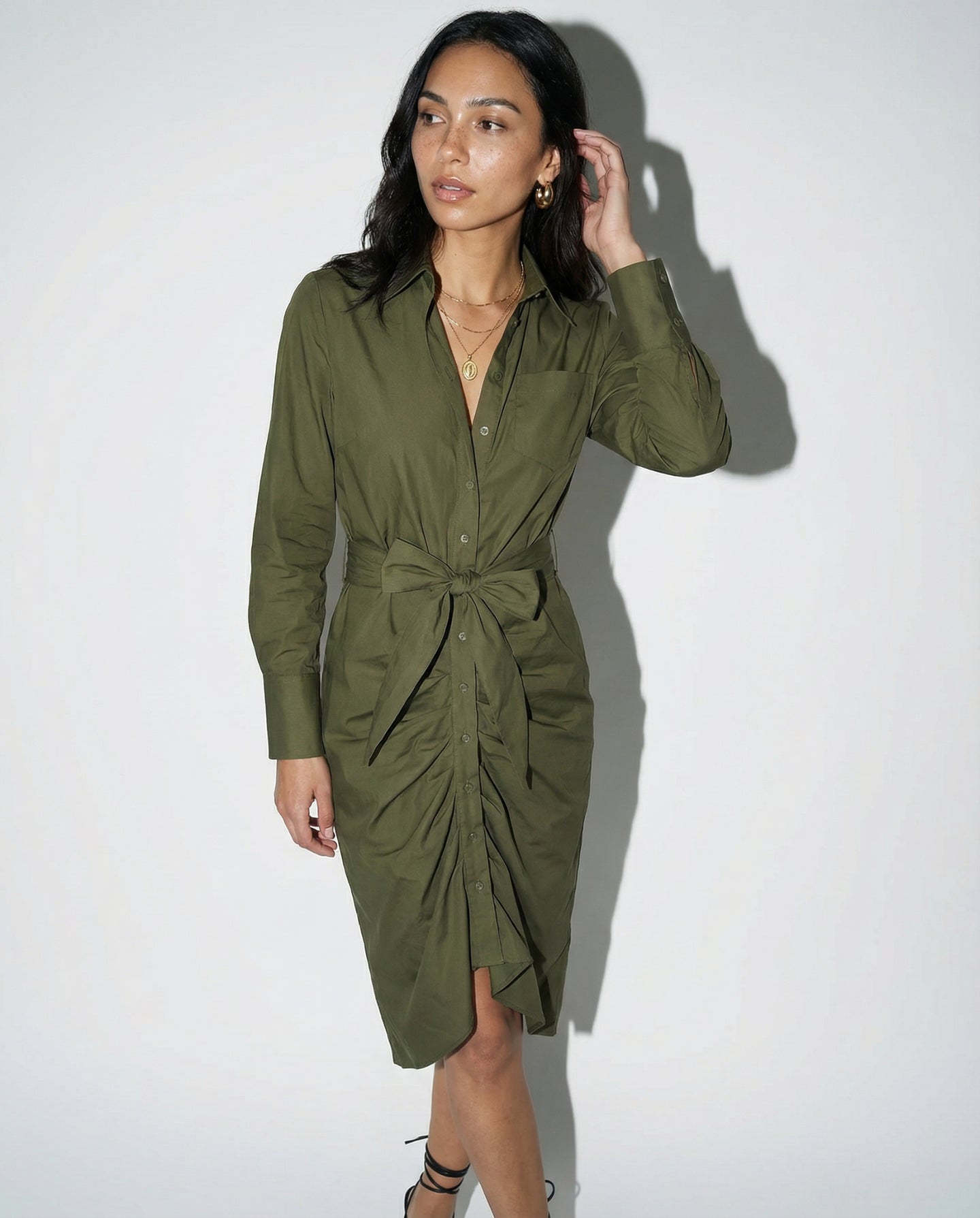 The Wrap Front Dress