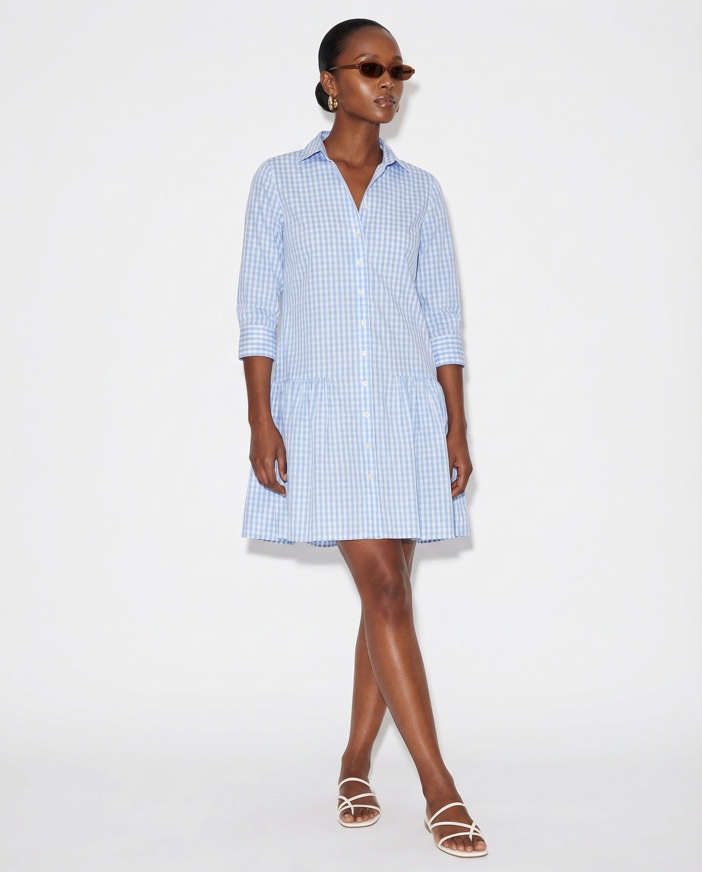 The Drop Waist Shirt Dress
