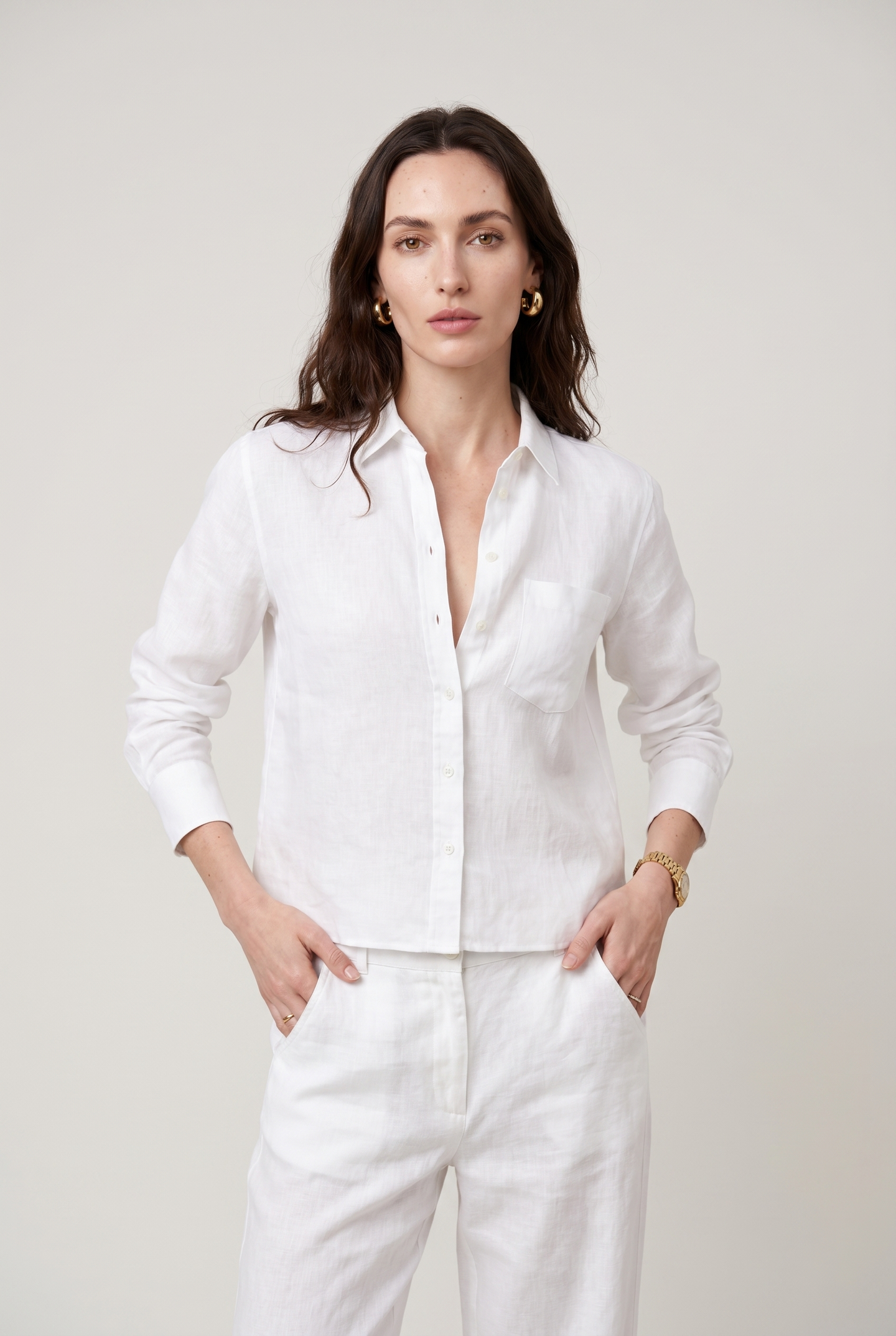 The Long Sleeve Boxy Crop