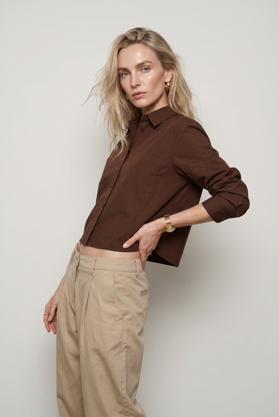 The Long Sleeve Boxy Crop