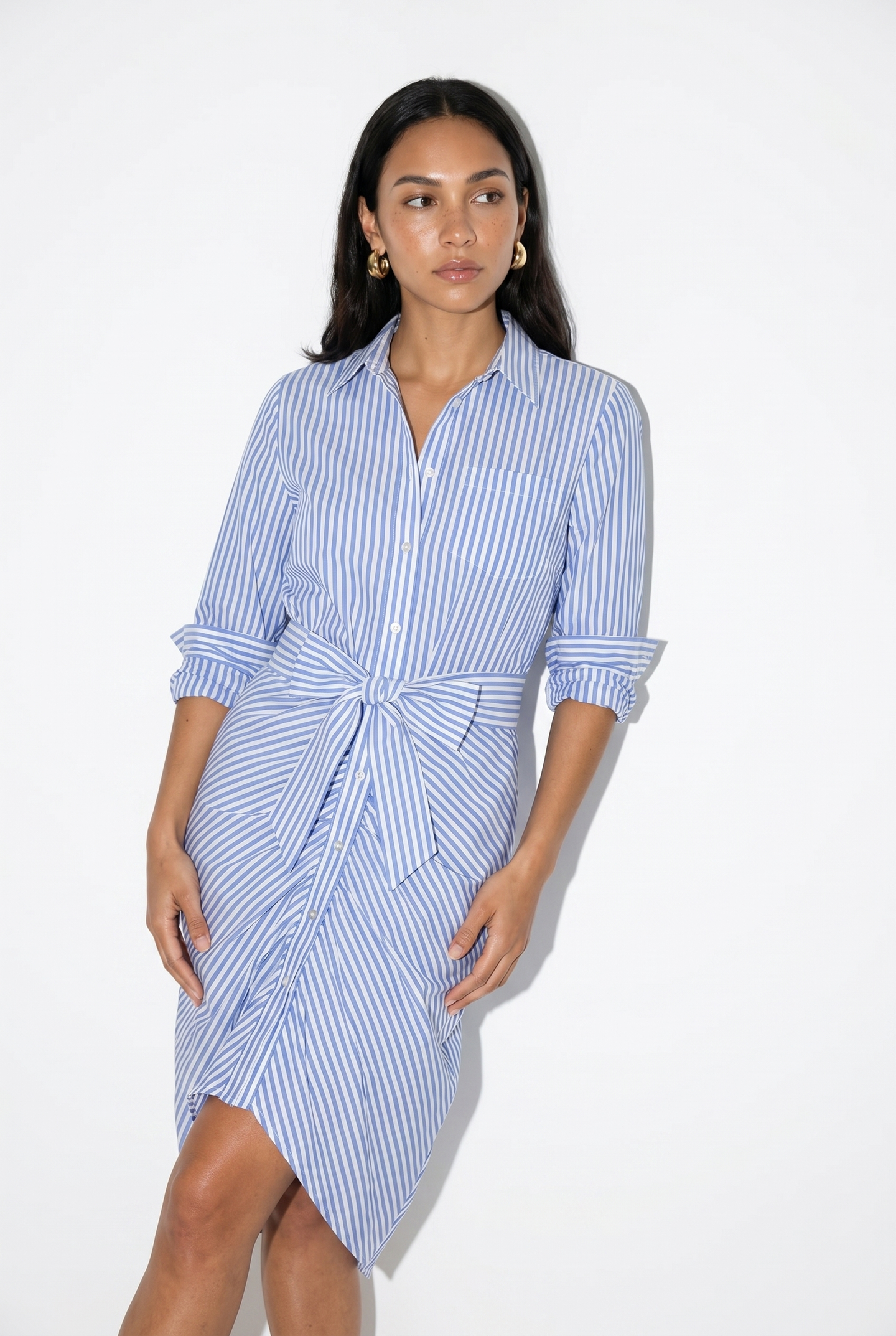The Wrap Front Dress