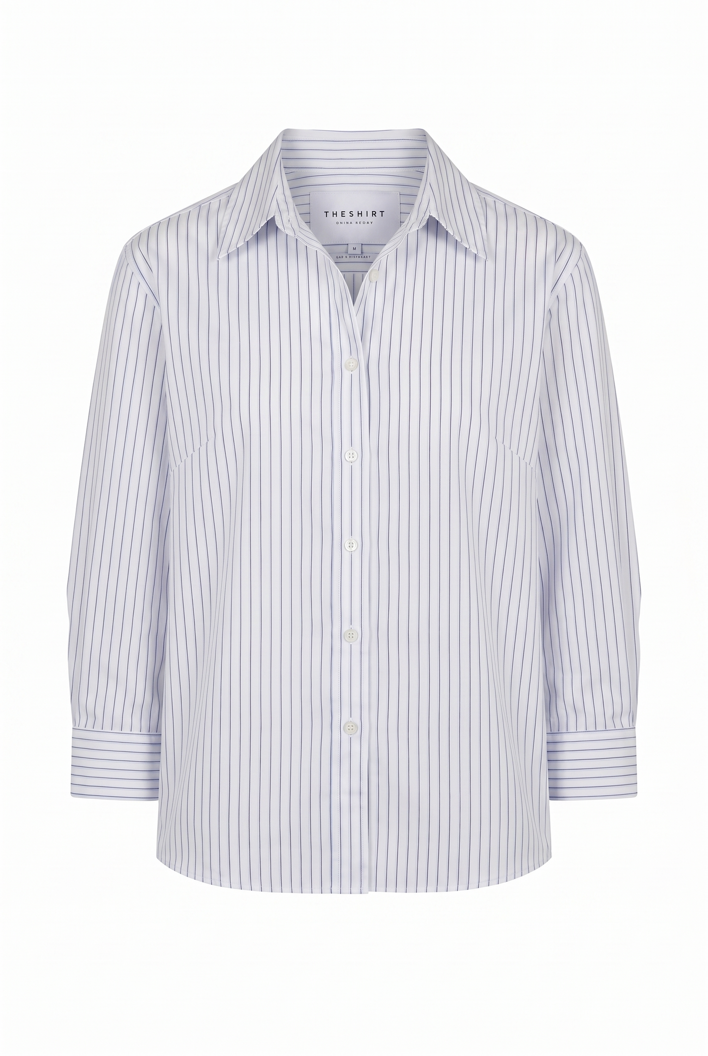 The Boyfriend Shirt in Multicolor Stripe