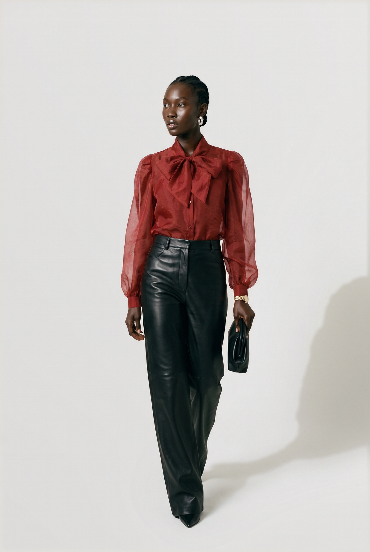 The Long Sleeve French Bow Shirt