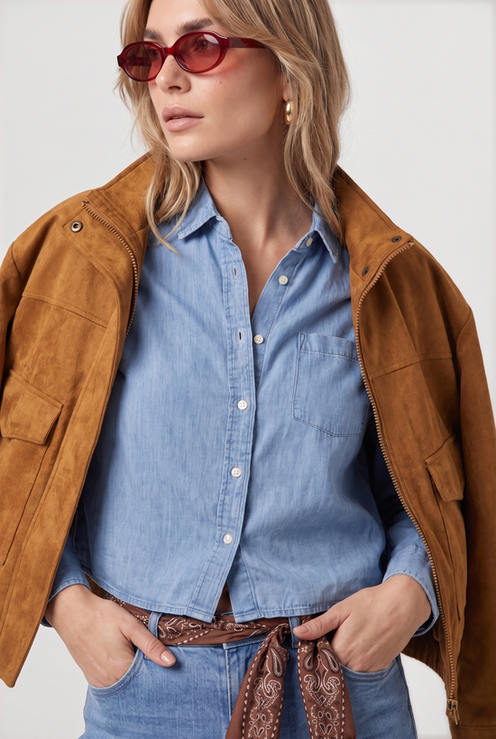 The Long Sleeve Boxy Crop