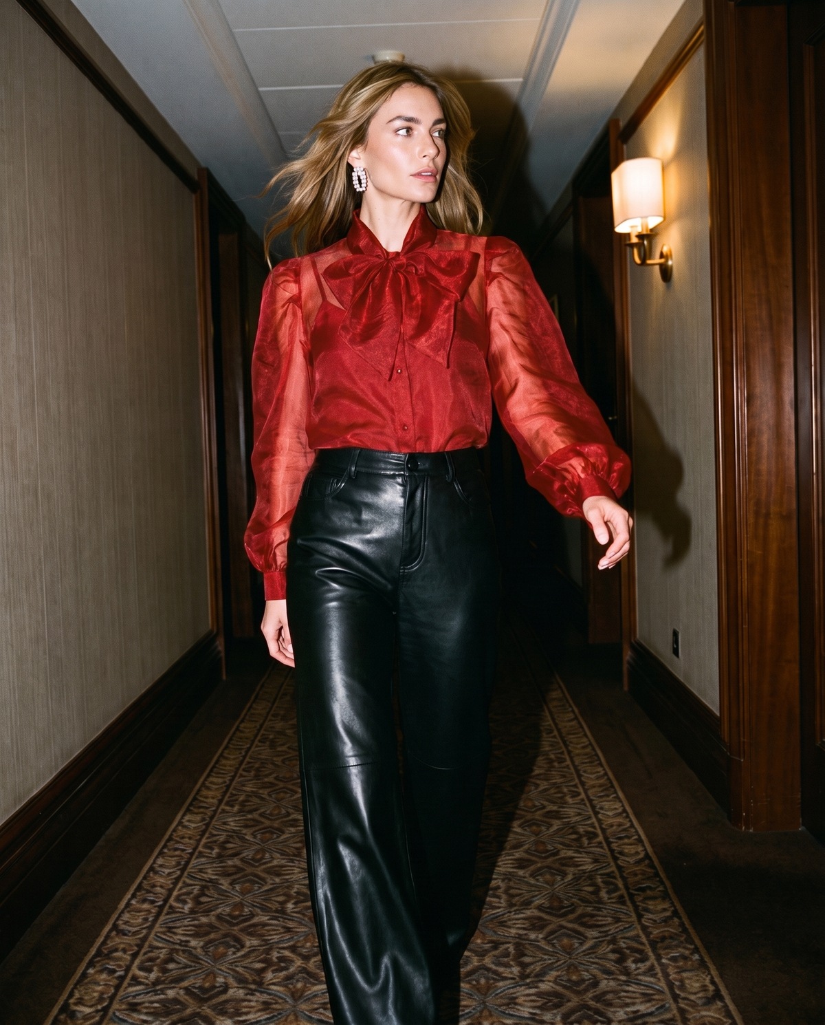 The Long Sleeve French Bow Shirt