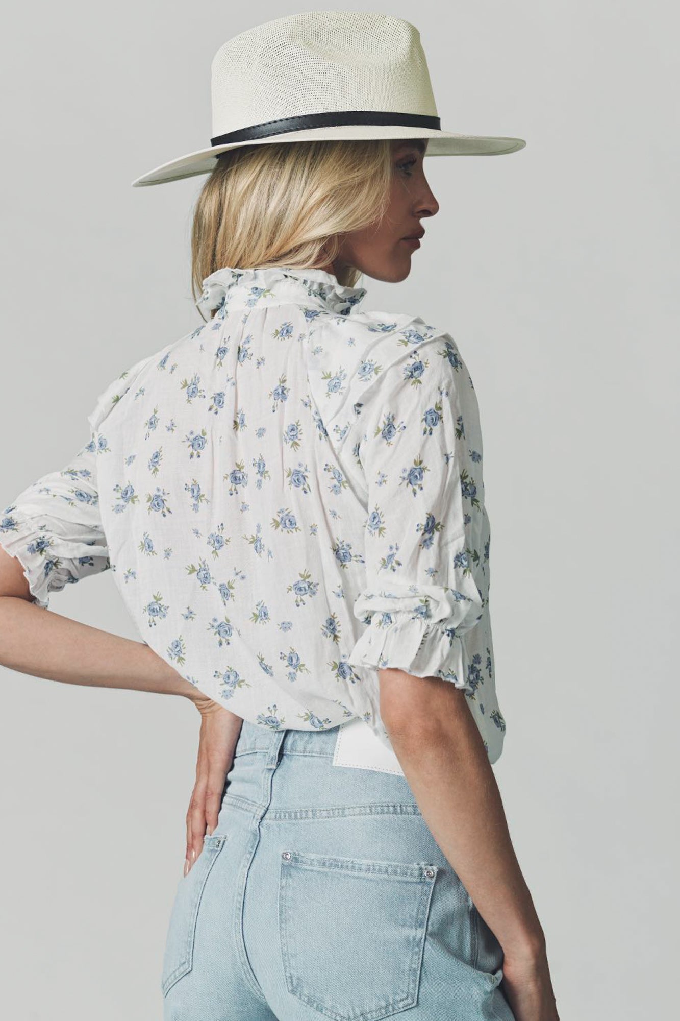 The Jill Ruffle Shirt