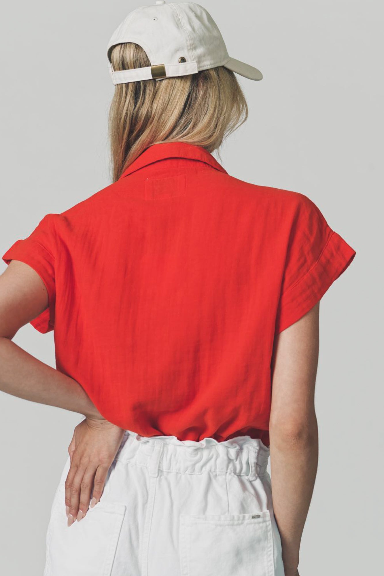 The Short Sleeve Boyfriend Shirt