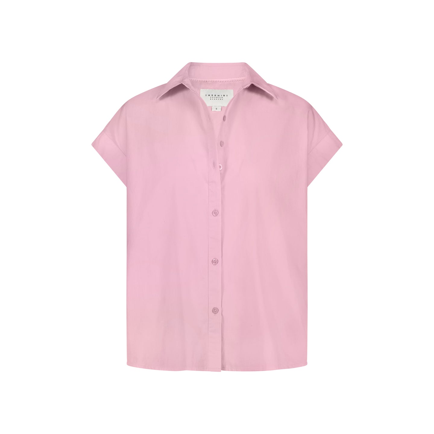 The Short Sleeve Boyfriend Shirt in Cotton